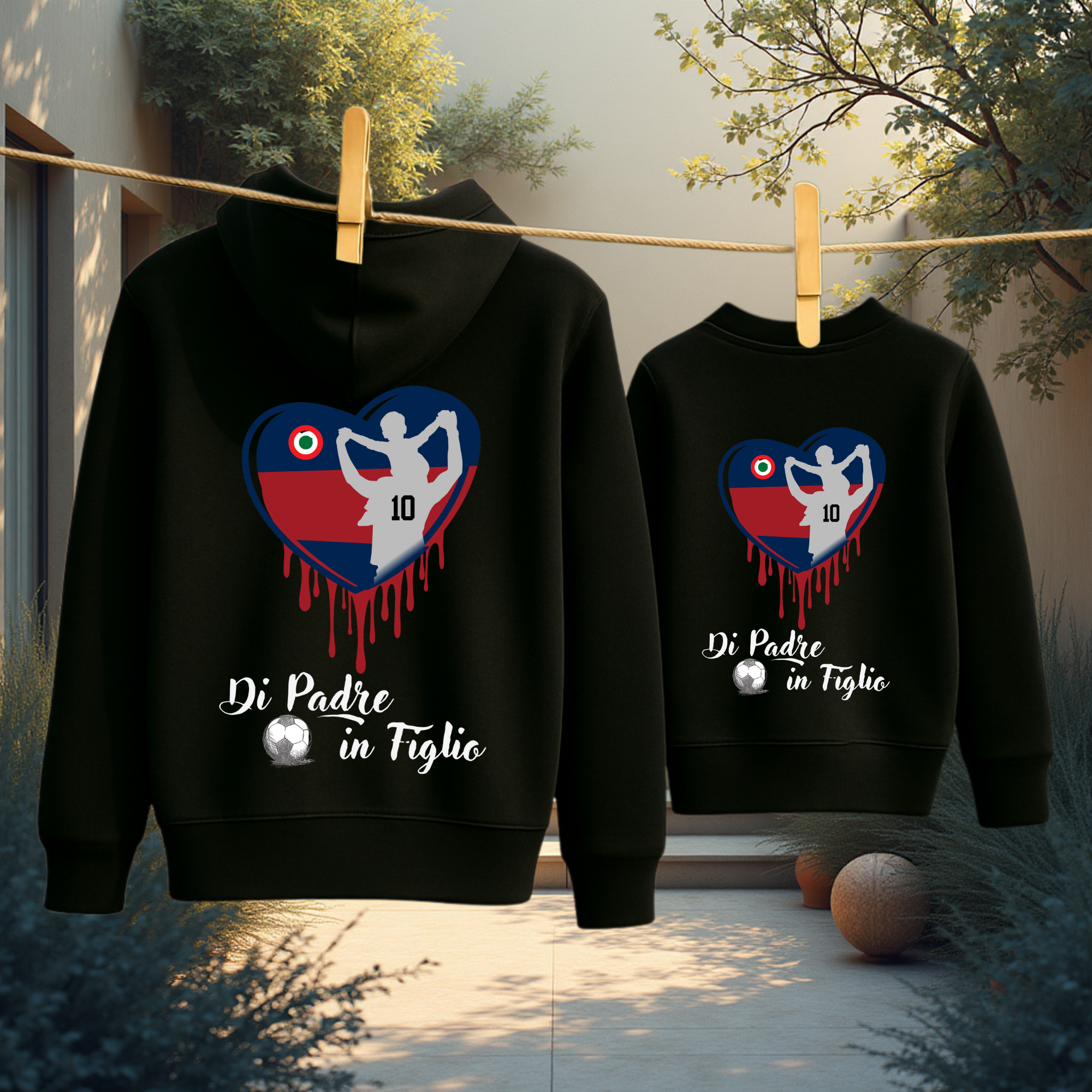 Felpa di Padre in Figlio
