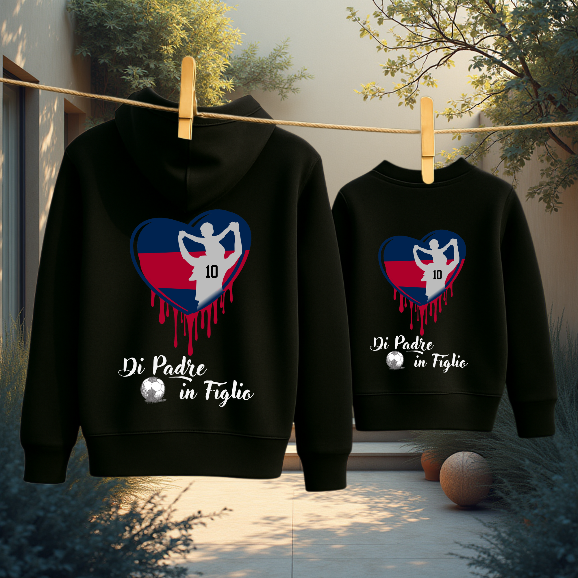 Felpa di Padre in Figlio