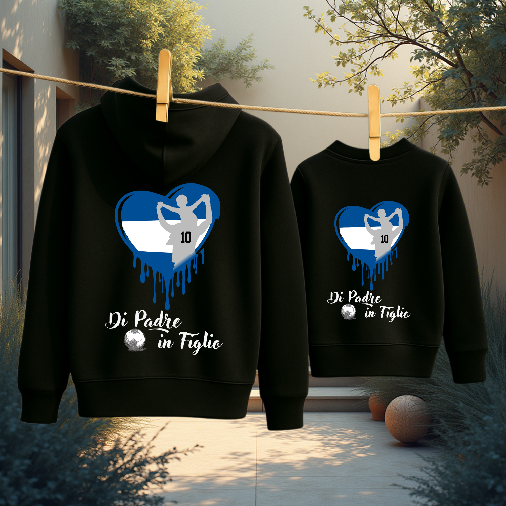 Felpa di Padre in Figlio