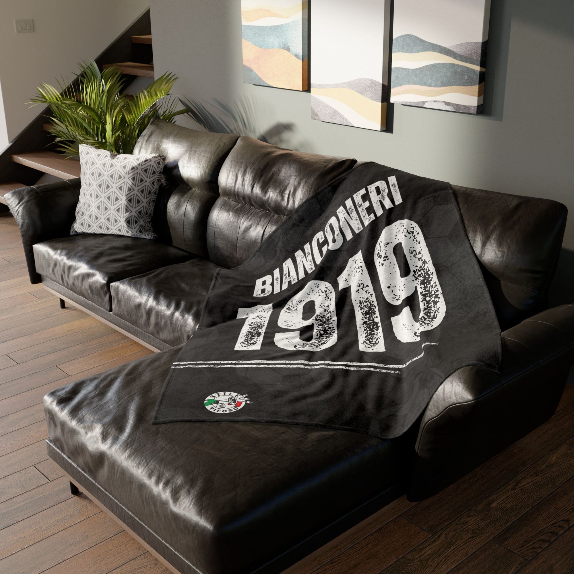 Coperta Stile Tifoso in pile personalizzata - Fondazione