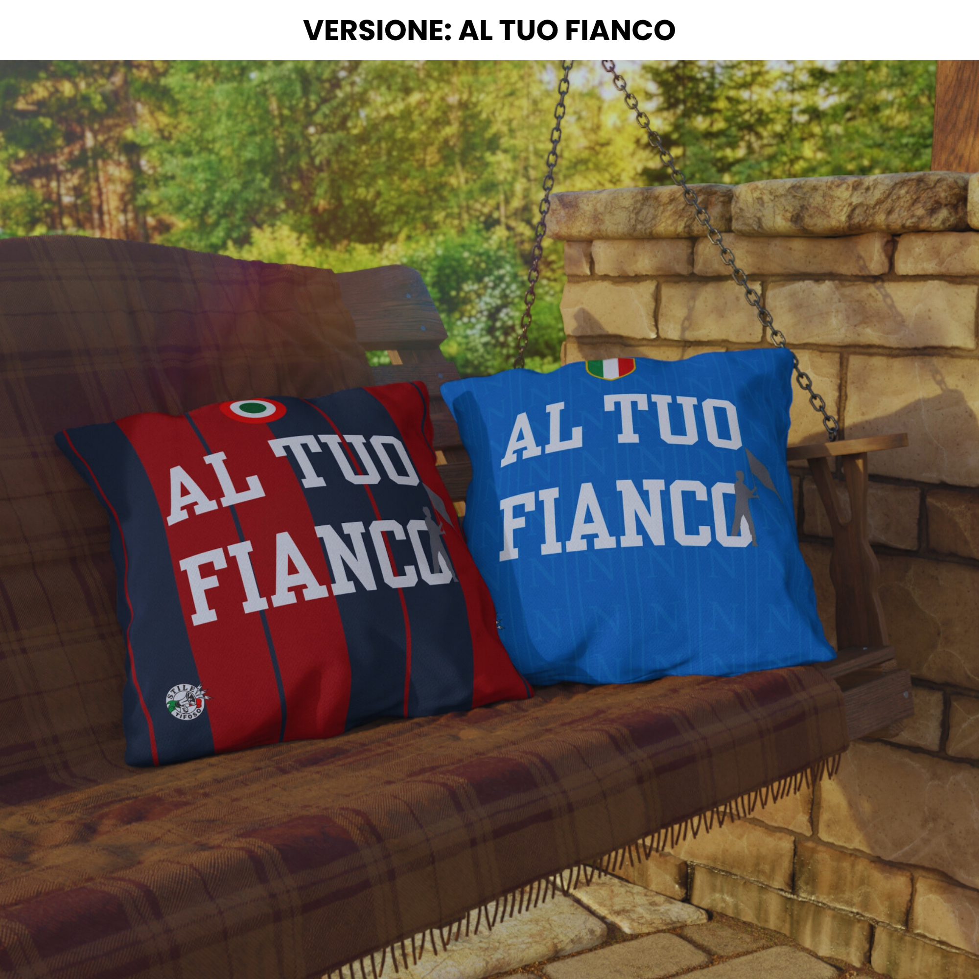 Cuscino Stile Tifoso - Al Tuo Fianco
