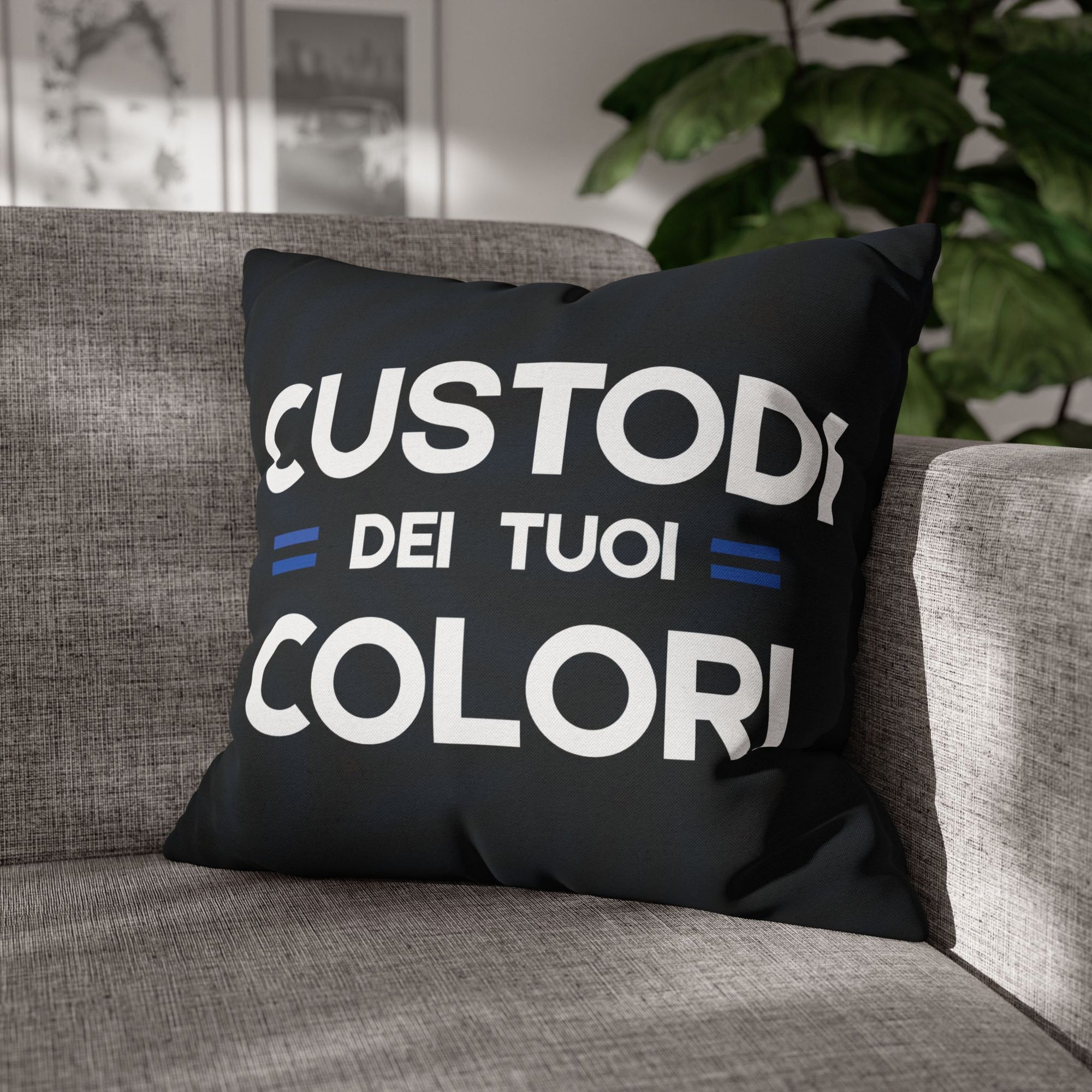 Cuscino Stile Tifoso - Custodi dei tuoi colori