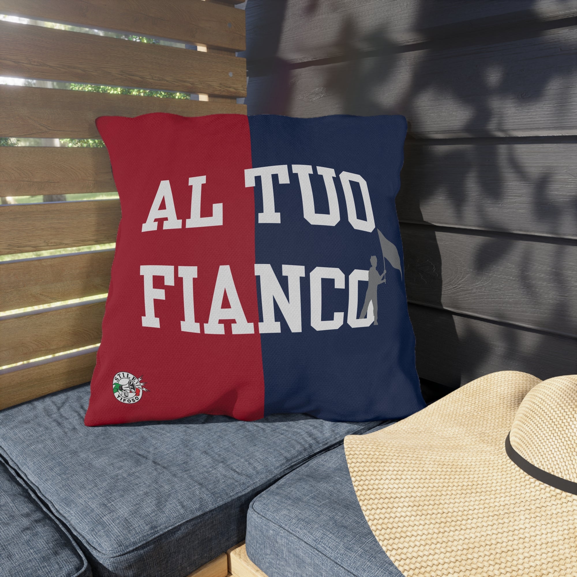 Cuscino Stile Tifoso - Al Tuo Fianco