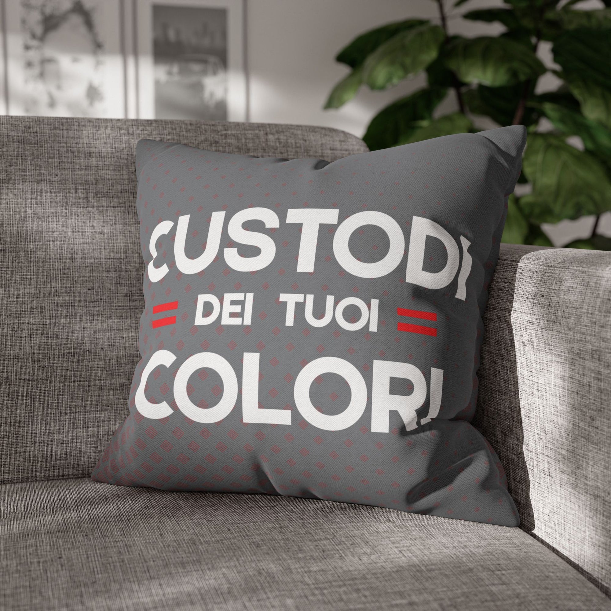 Cuscino Stile Tifoso - Custodi dei tuoi colori