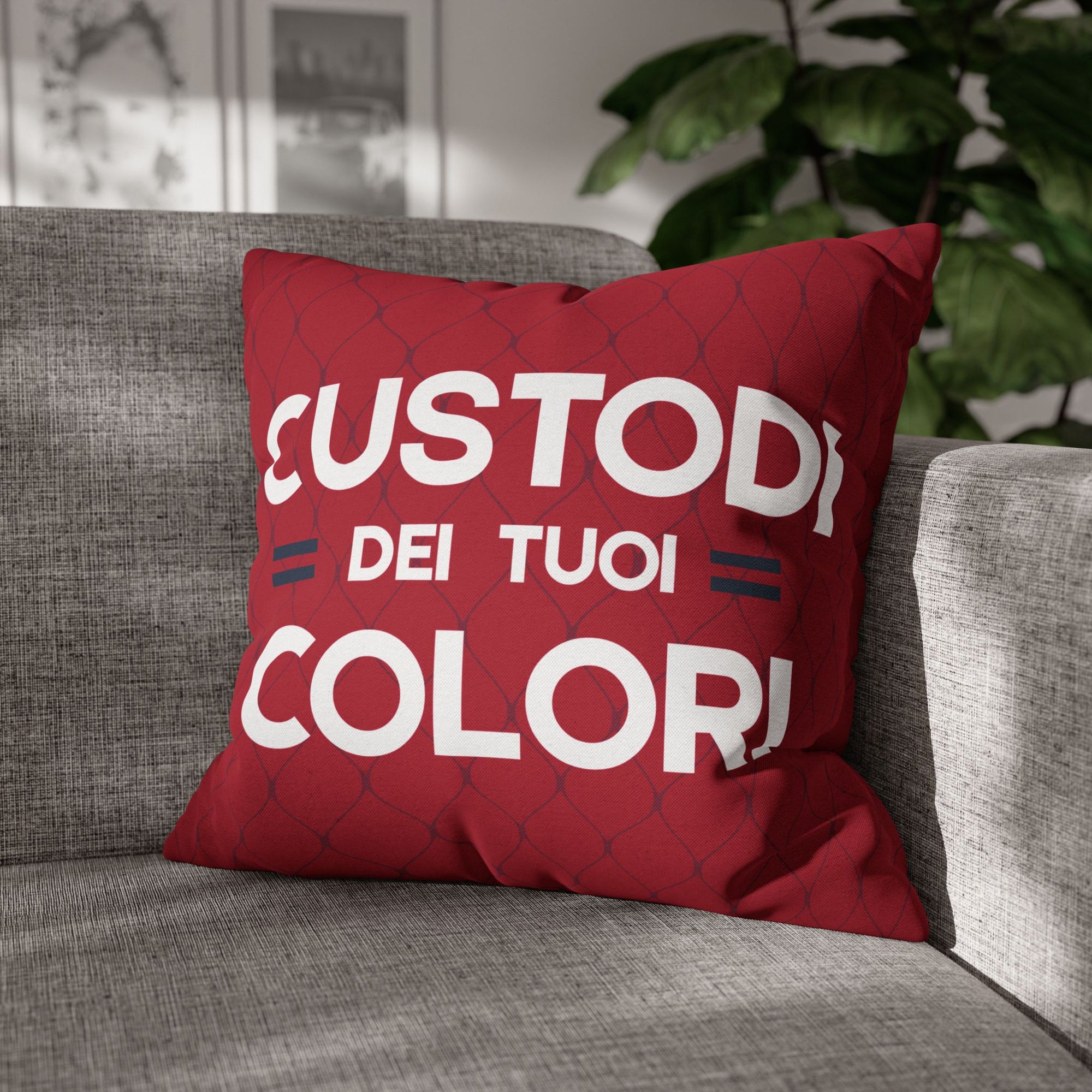 Cuscino Stile Tifoso - Custodi dei tuoi colori