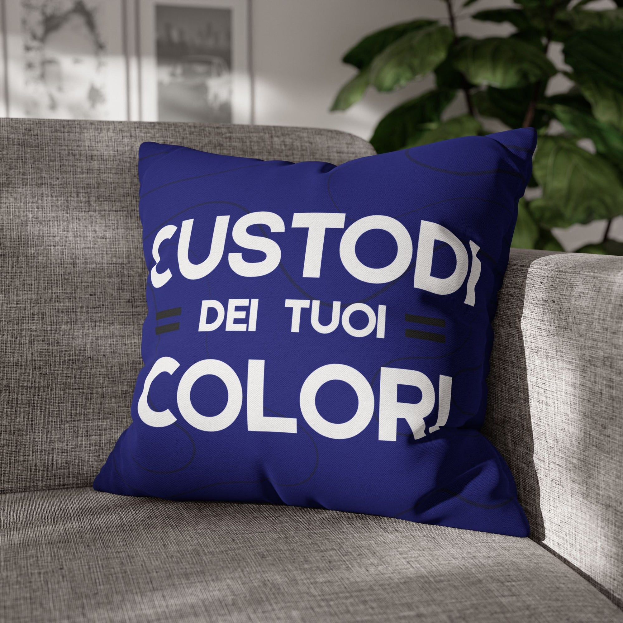 Cuscino Stile Tifoso - Custodi dei tuoi colori