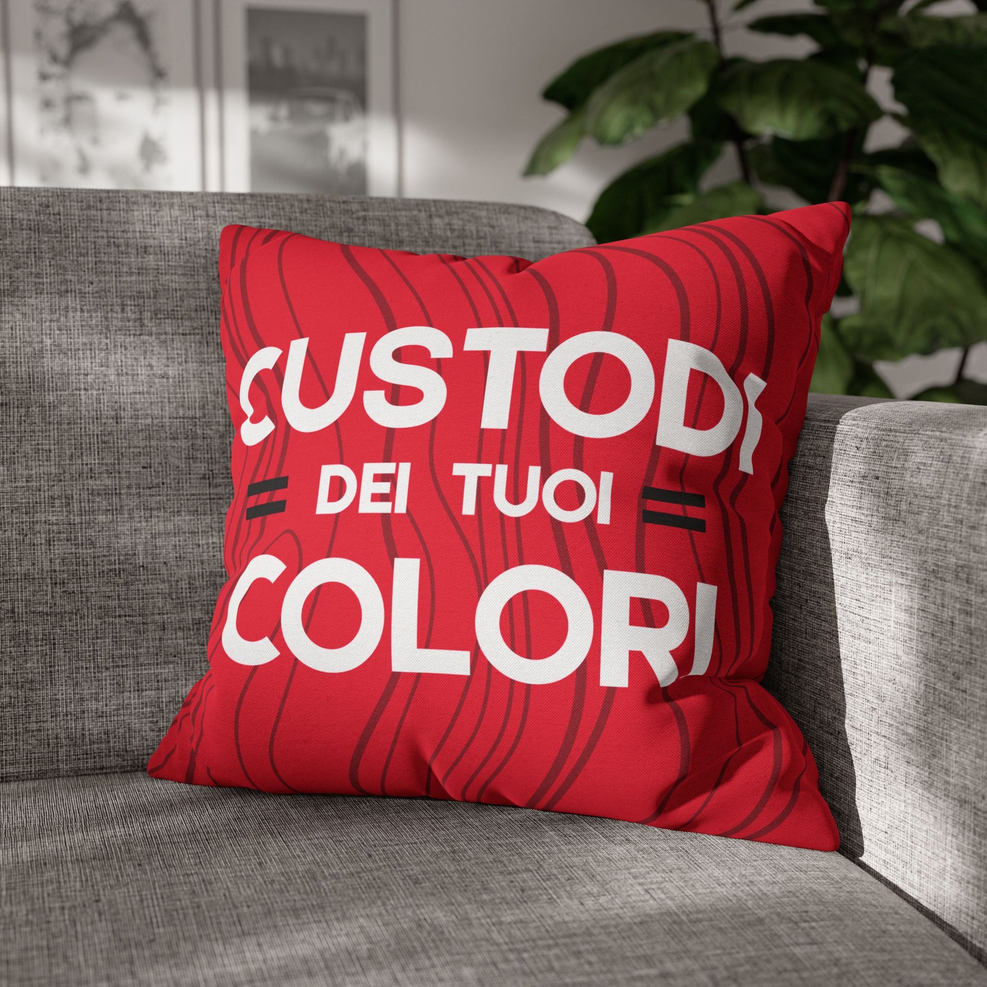 Cuscino Stile Tifoso - Custodi dei tuoi colori