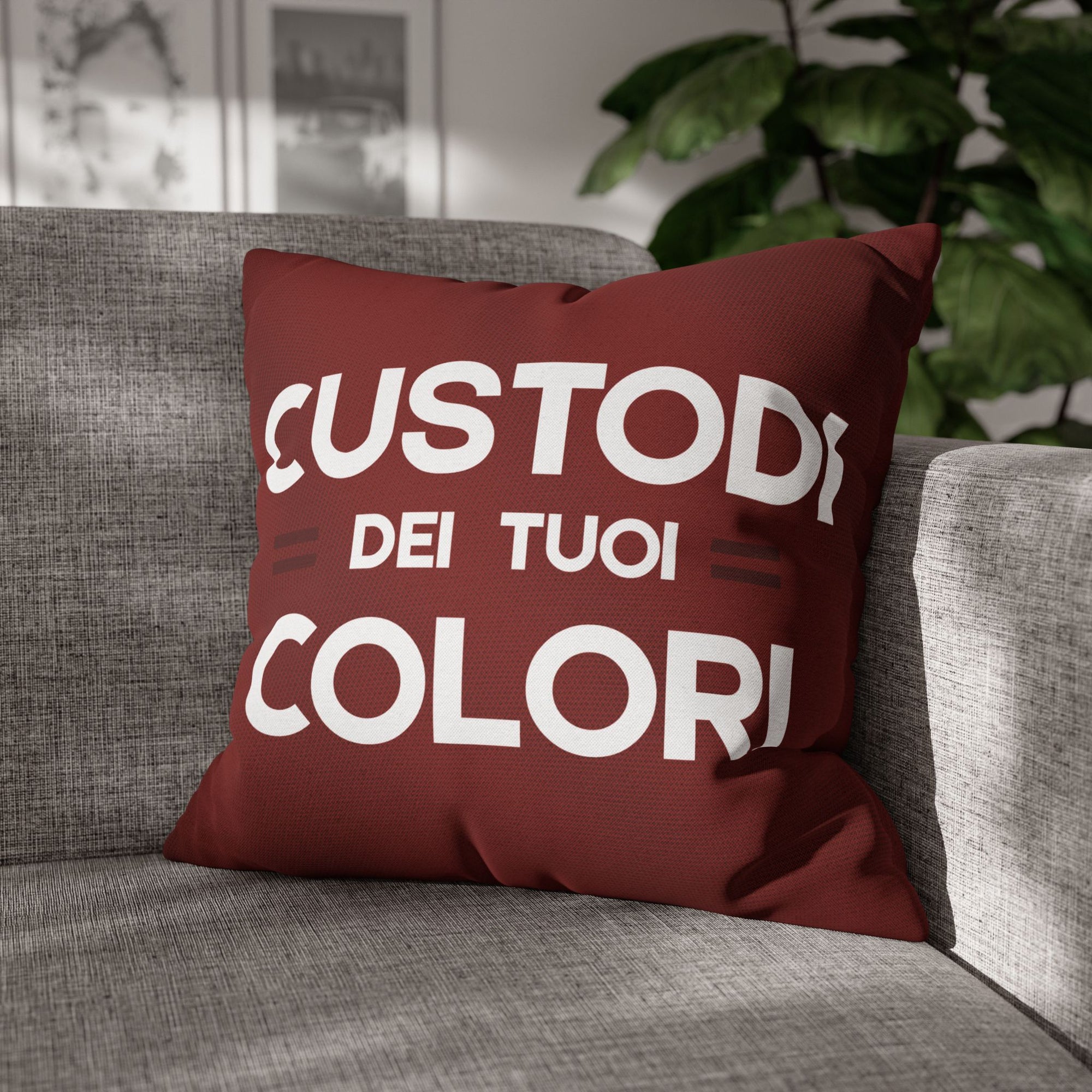 Cuscino Stile Tifoso - Custodi dei tuoi colori