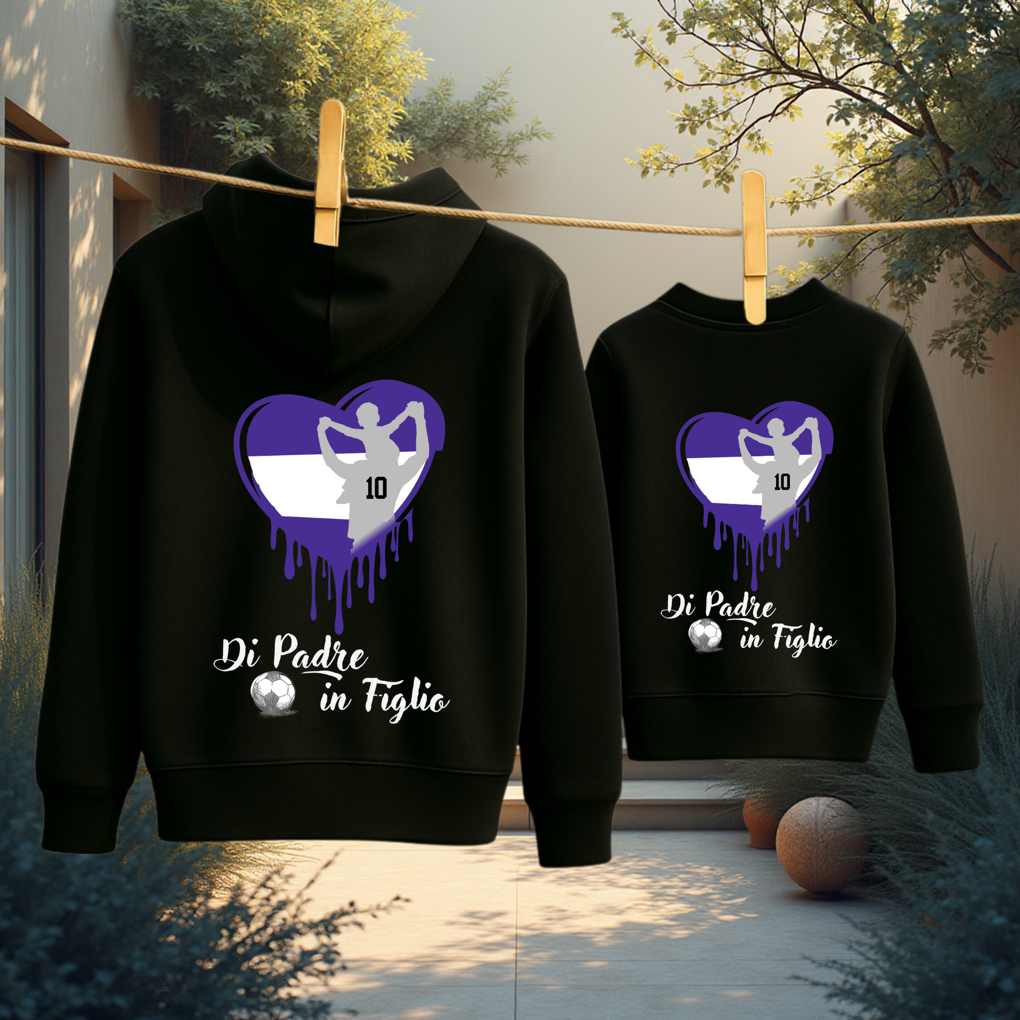 Felpa di Padre in Figlio
