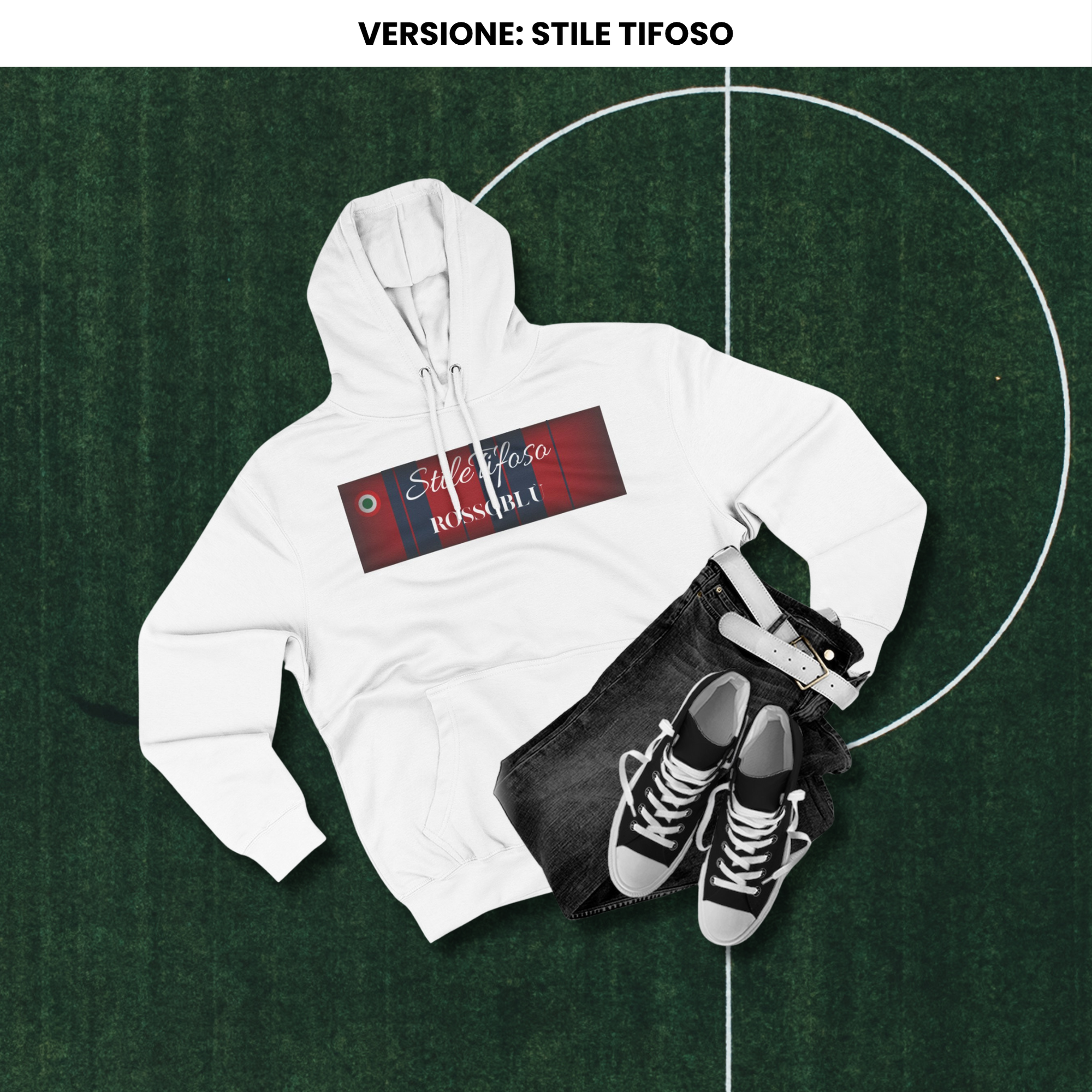 Felpa con cappuccio - Stile Tifoso