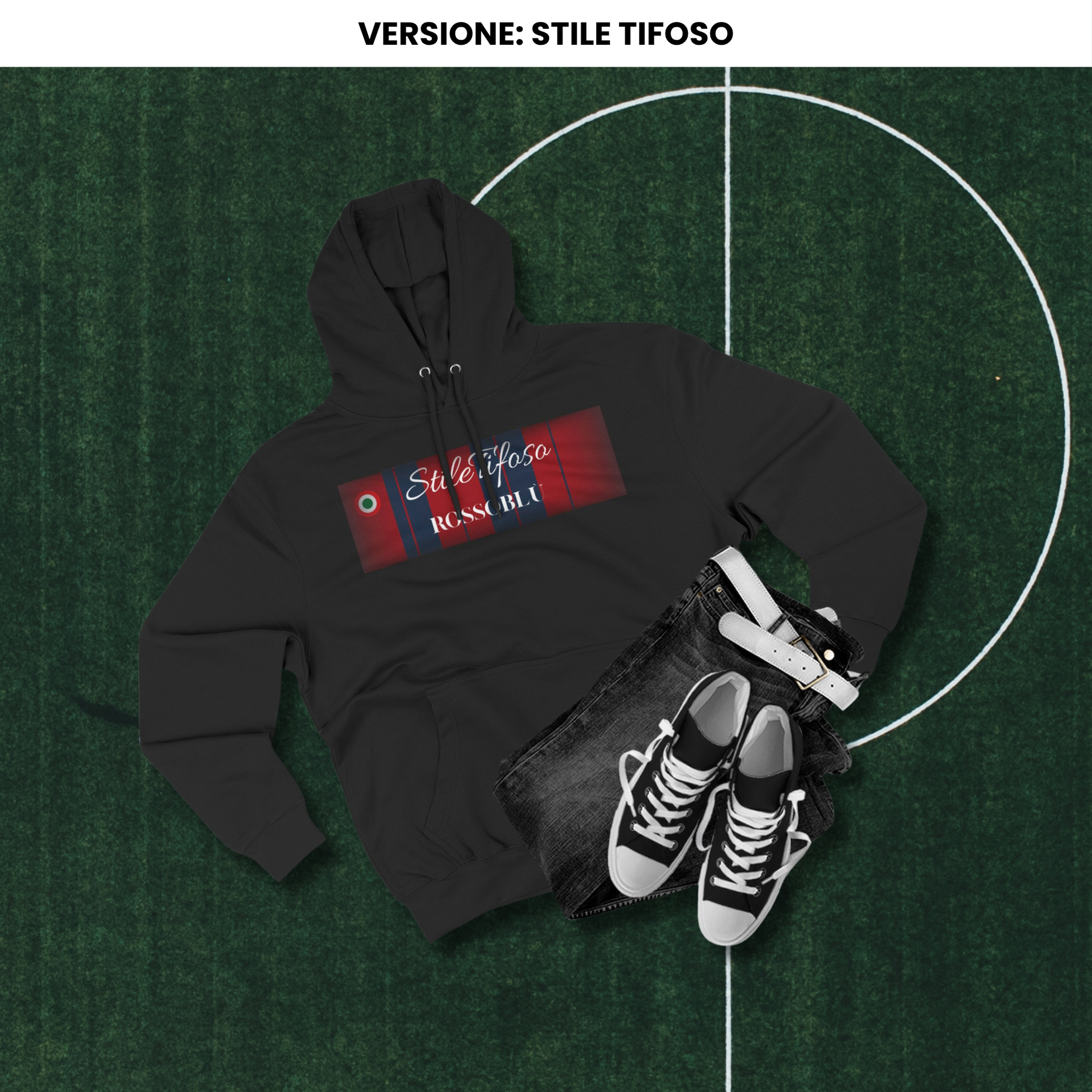 Felpa con cappuccio - Stile Tifoso