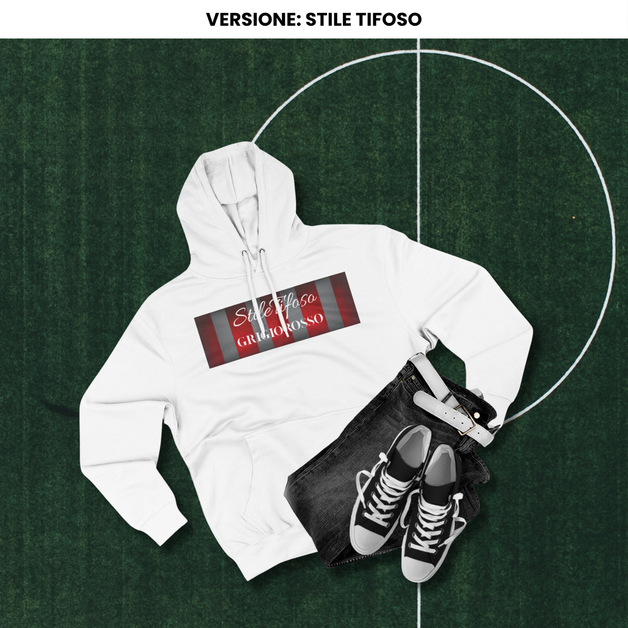 Felpa con cappuccio - Stile Tifoso