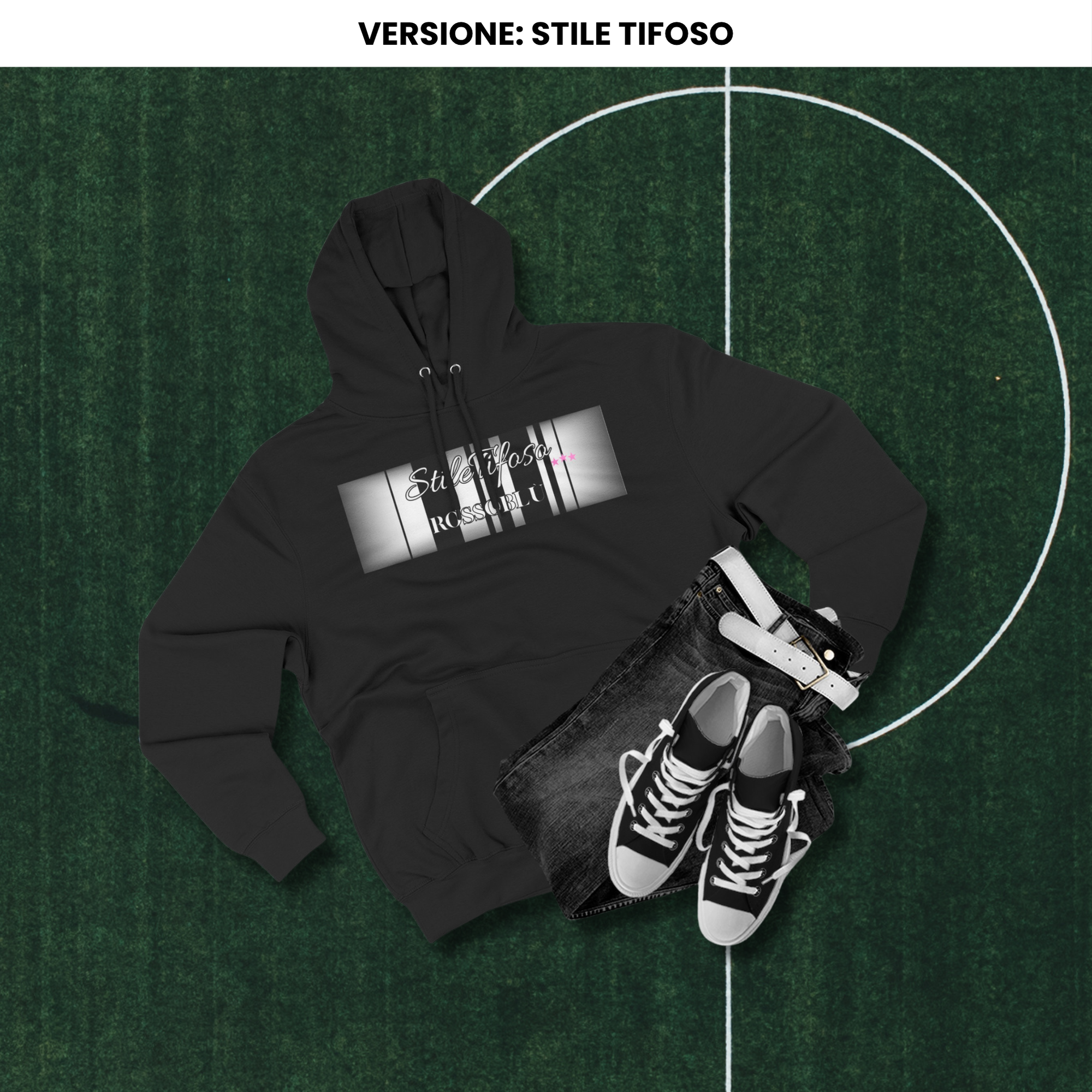Felpa con cappuccio - Stile Tifoso