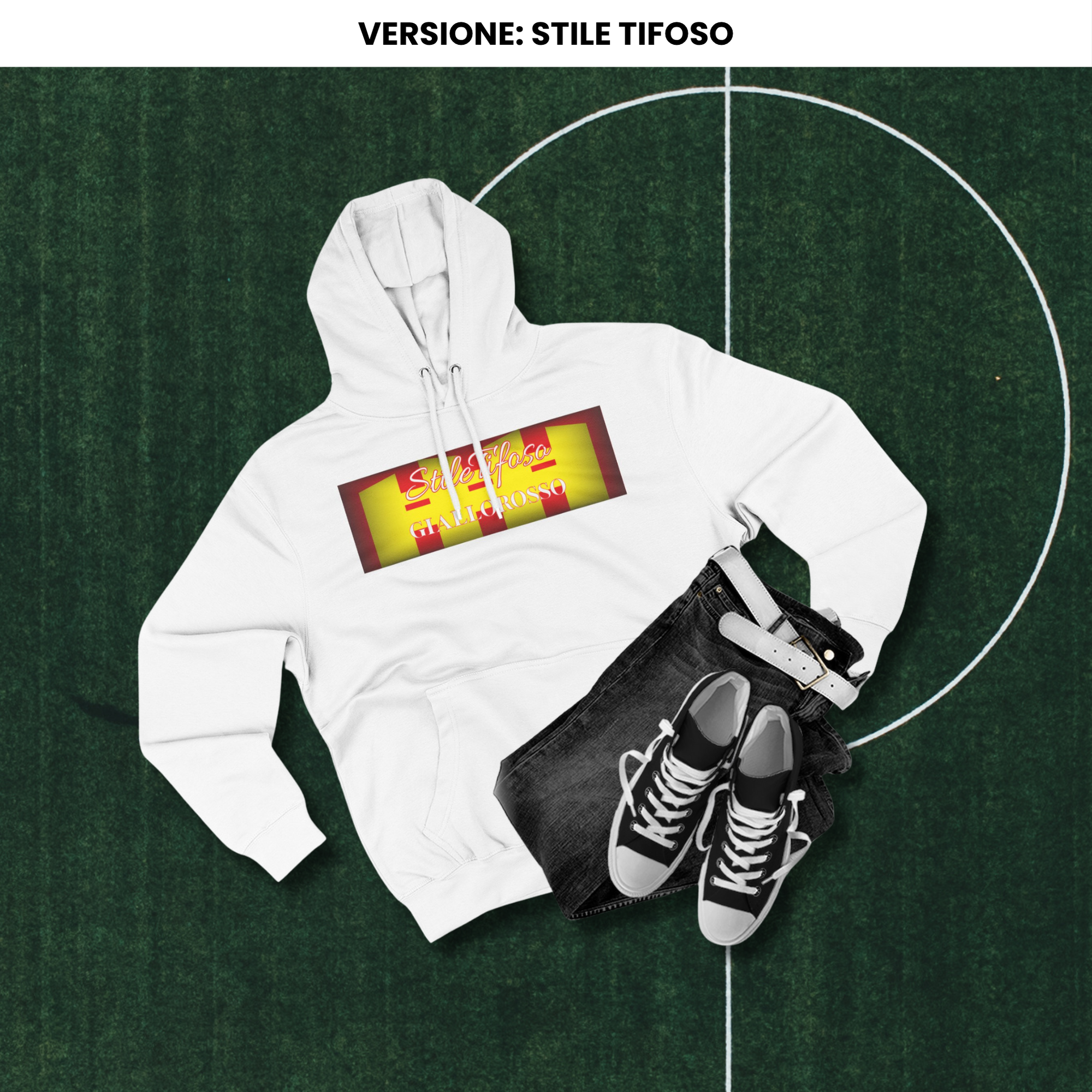 Felpa con cappuccio - Stile Tifoso
