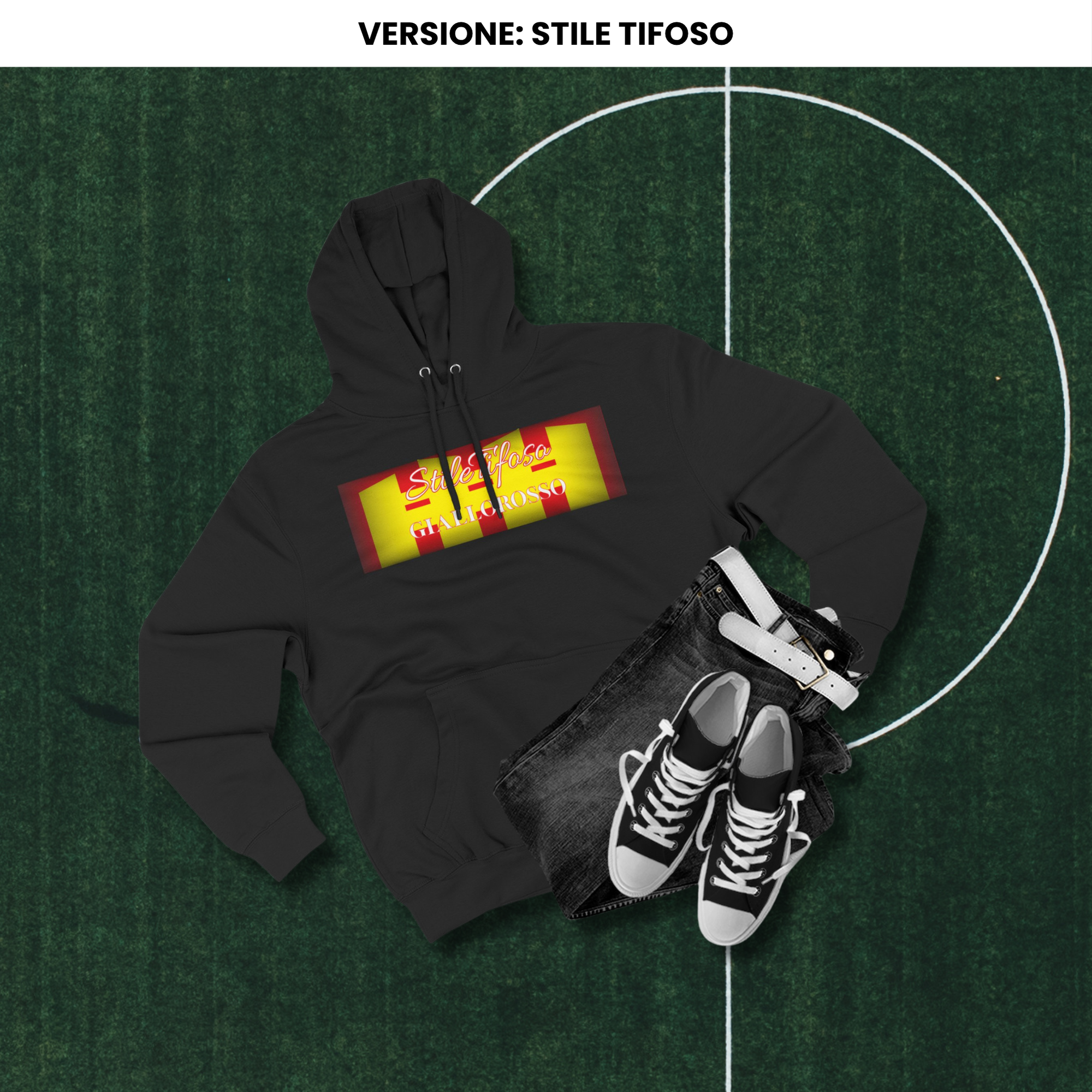Felpa con cappuccio - Stile Tifoso