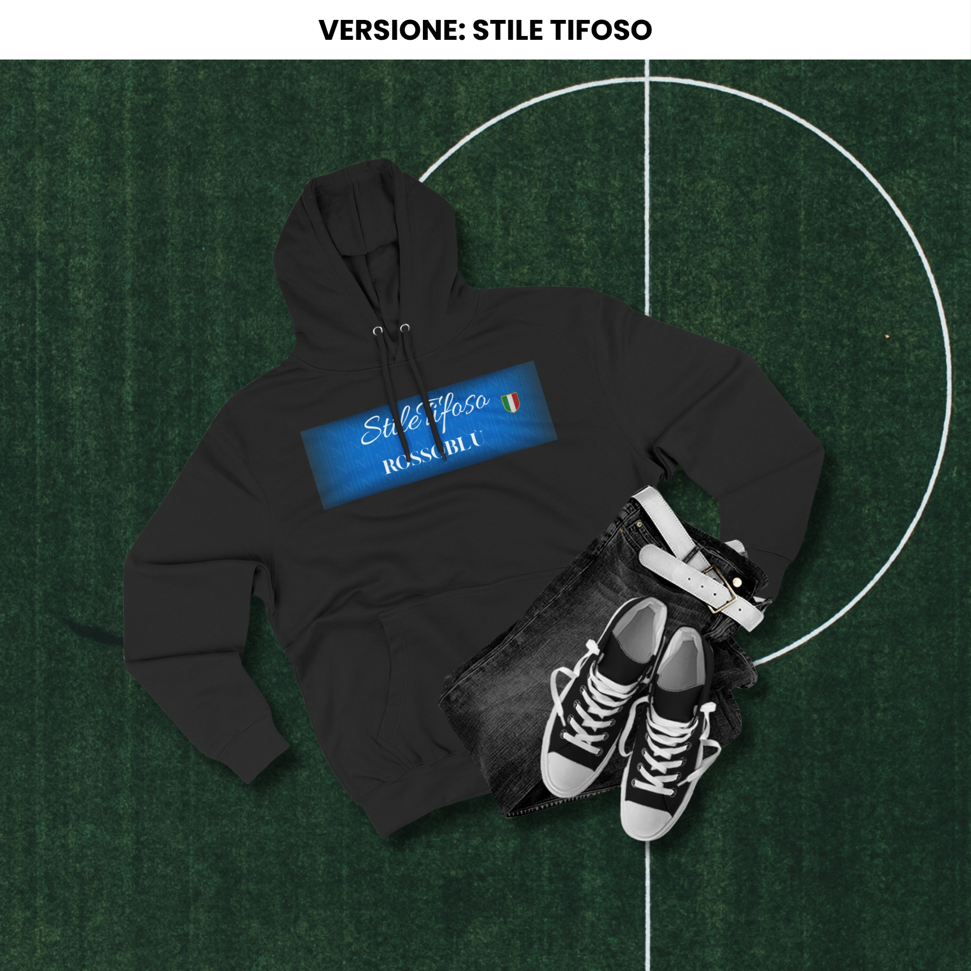 Felpa con cappuccio - Stile Tifoso