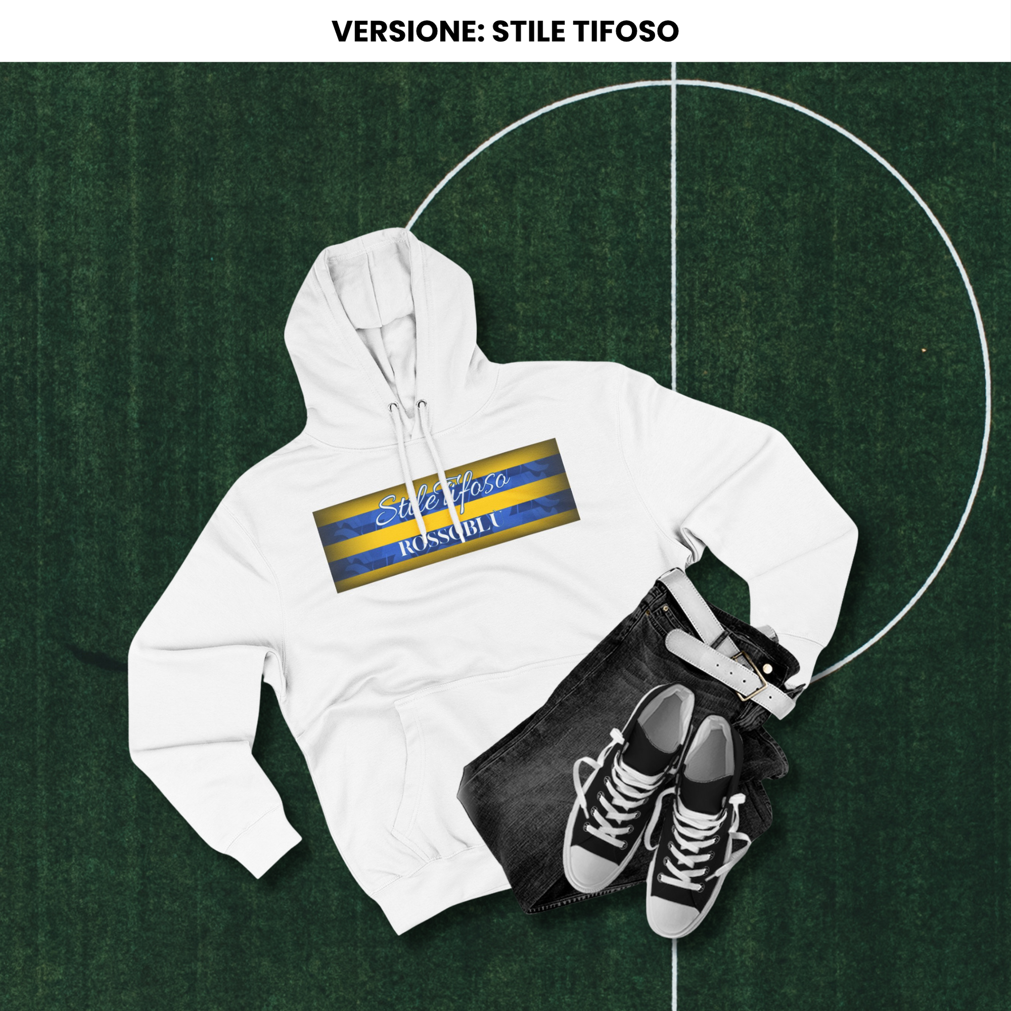 Felpa con cappuccio - Stile Tifoso