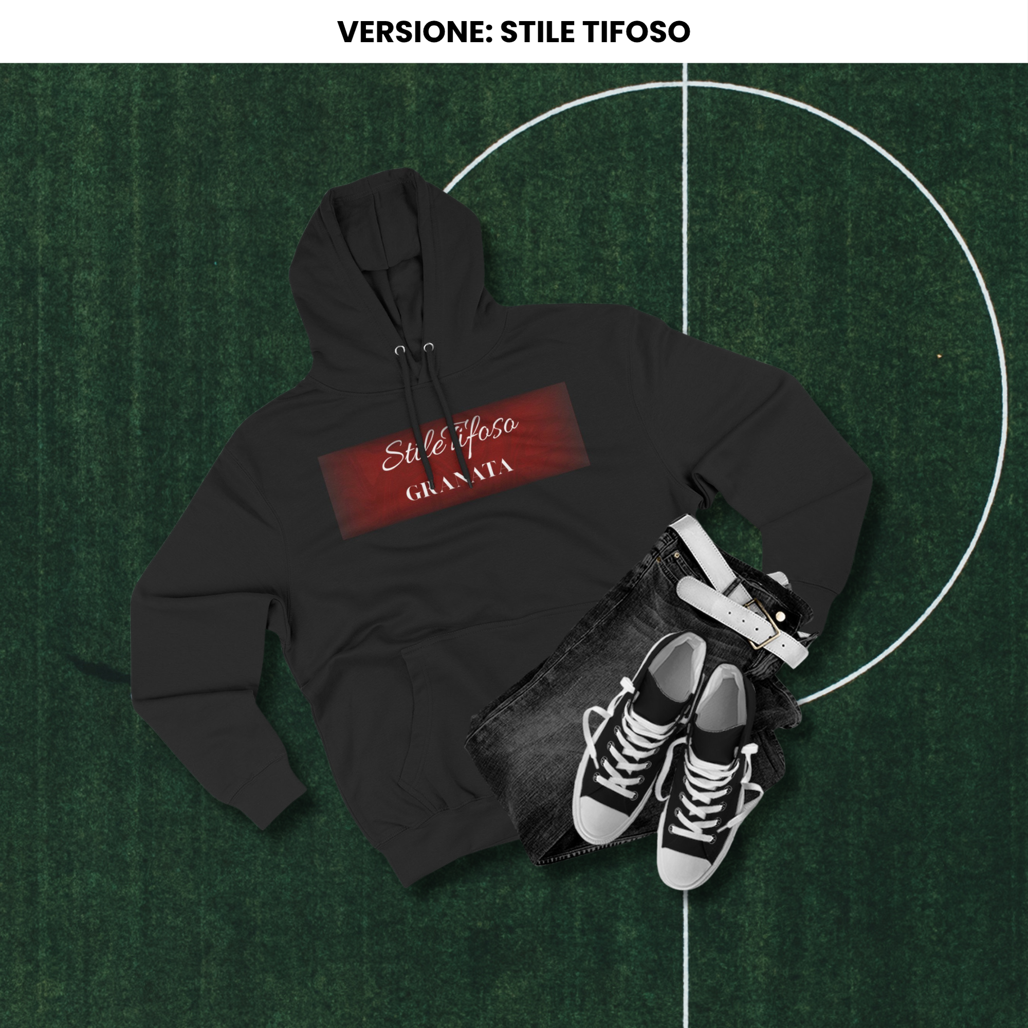 Felpa con cappuccio - Stile Tifoso