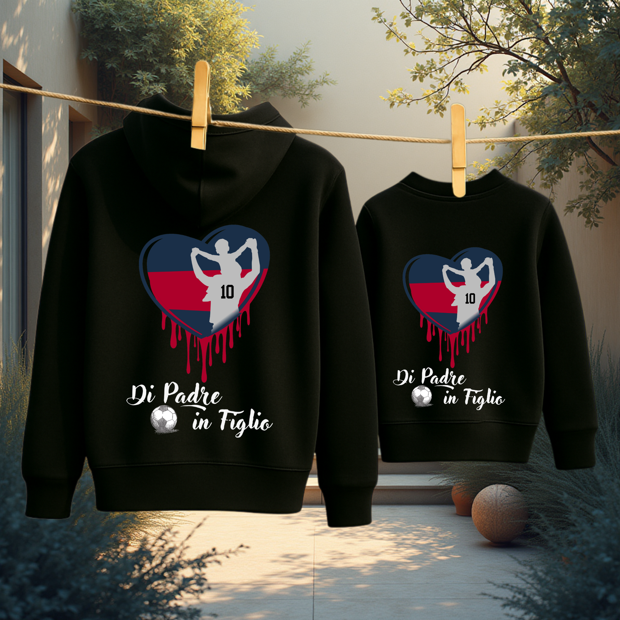 Felpa di Padre in Figlio