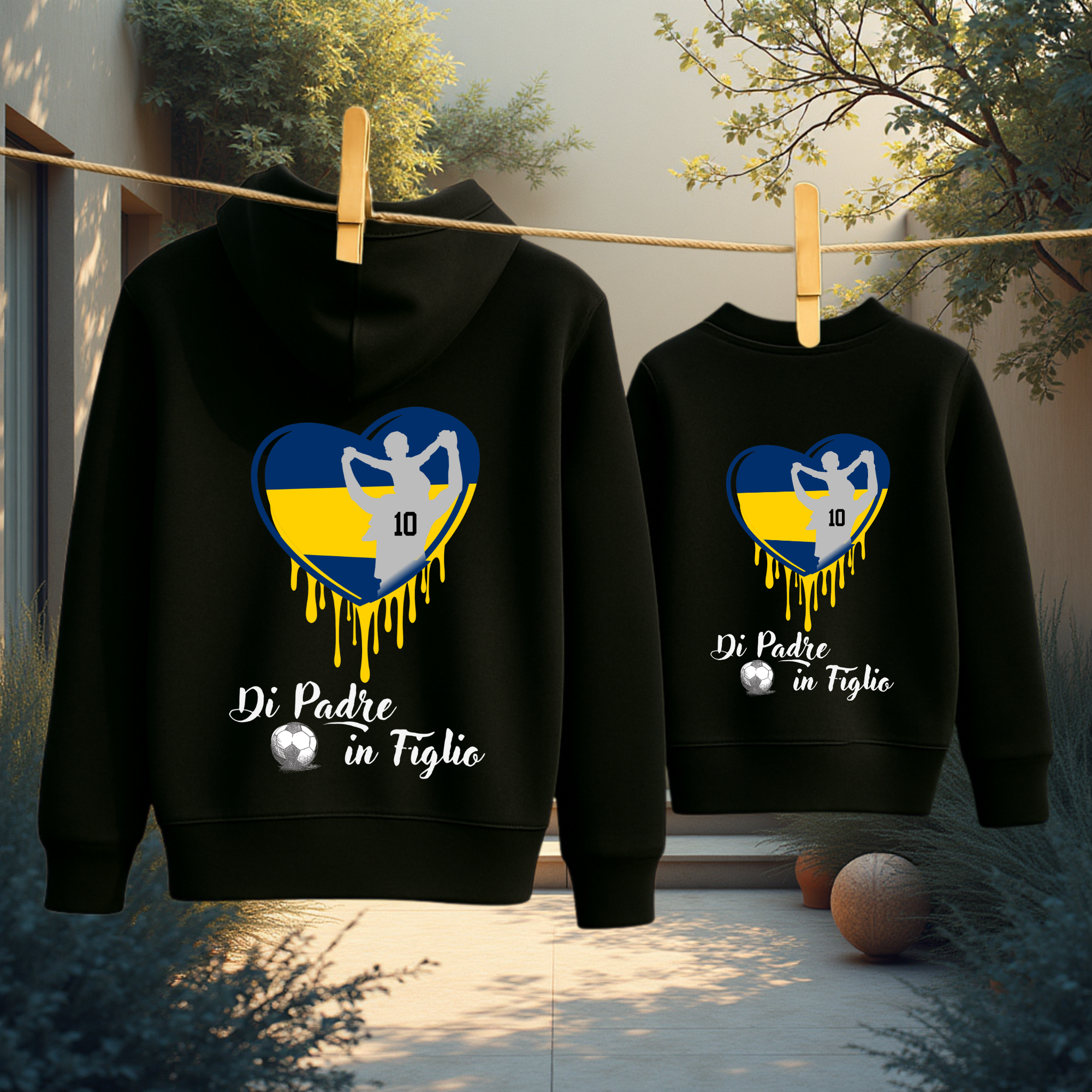 Felpa di Padre in Figlio
