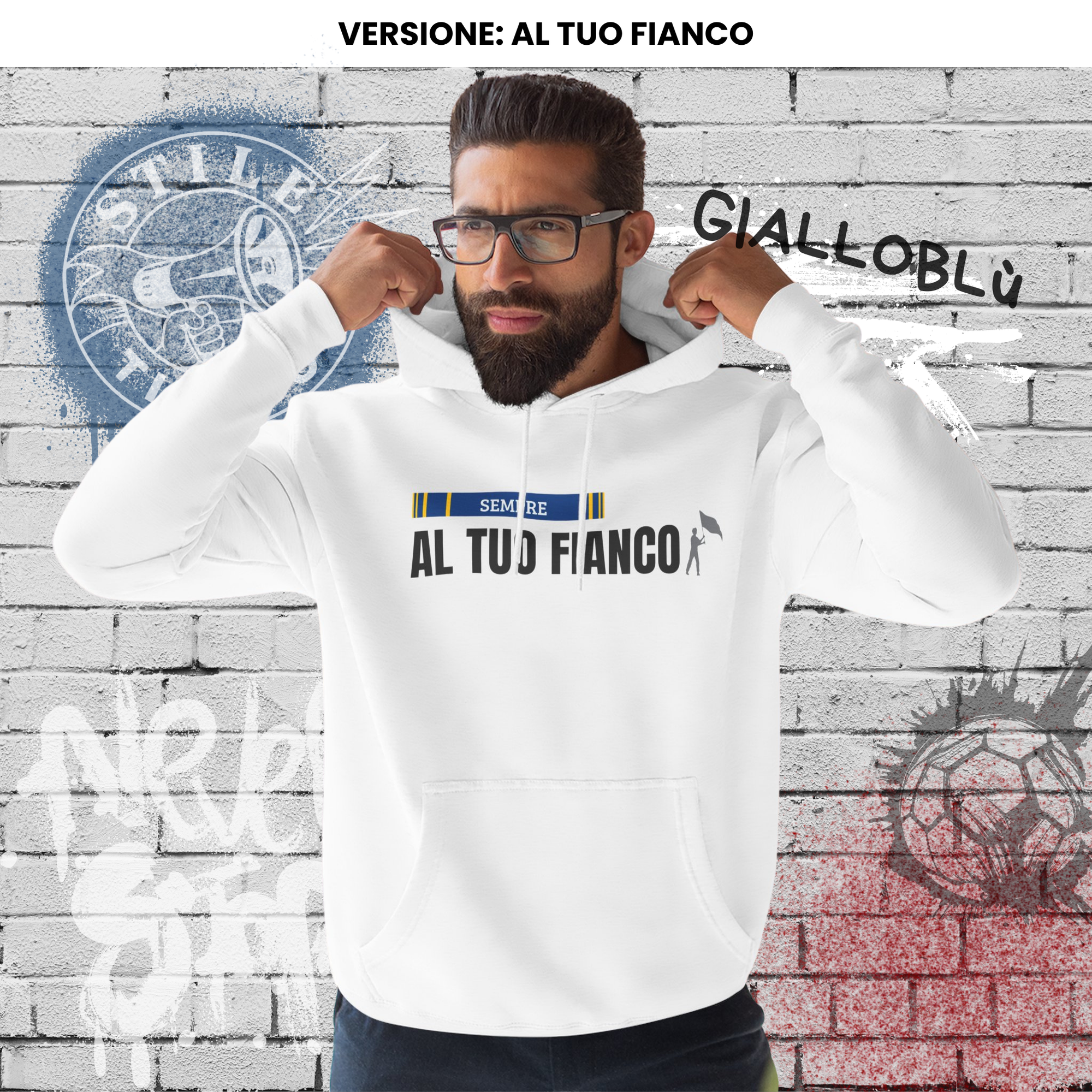 Felpa con cappuccio - Al Tuo Fianco