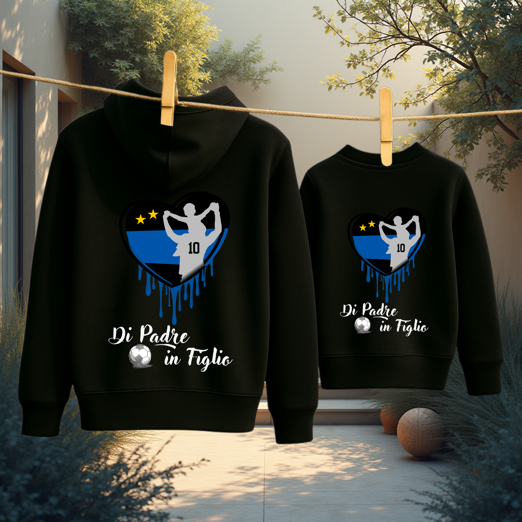 Felpa di Padre in Figlio