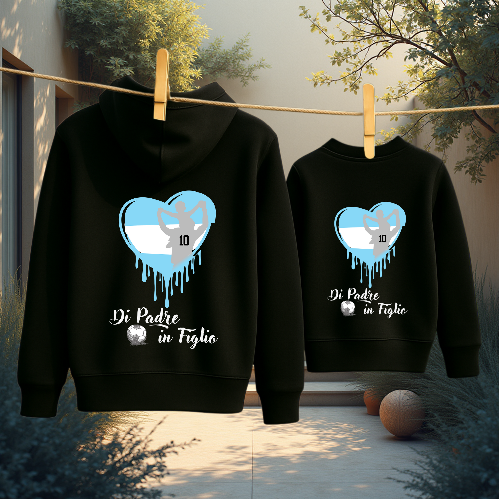 Felpa di Padre in Figlio