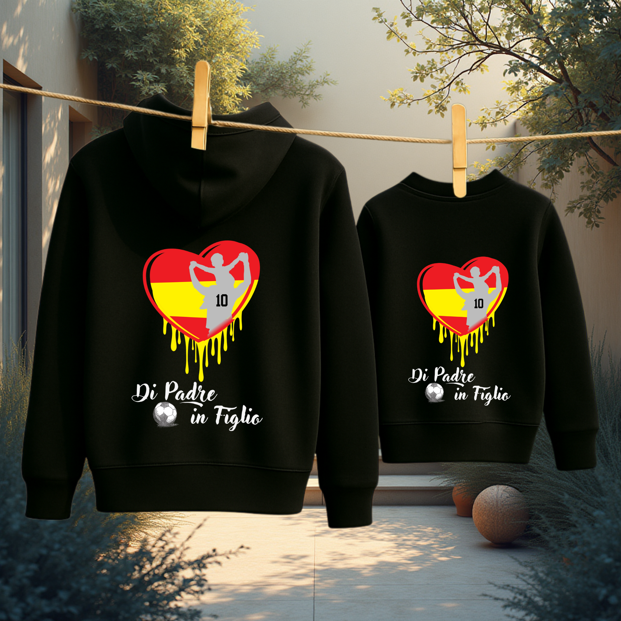 Felpa di Padre in Figlio