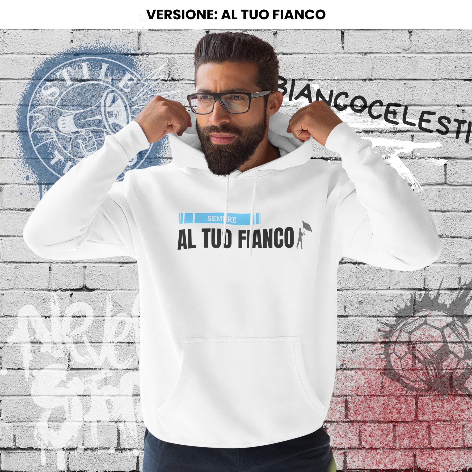 Felpa con cappuccio - Al Tuo Fianco