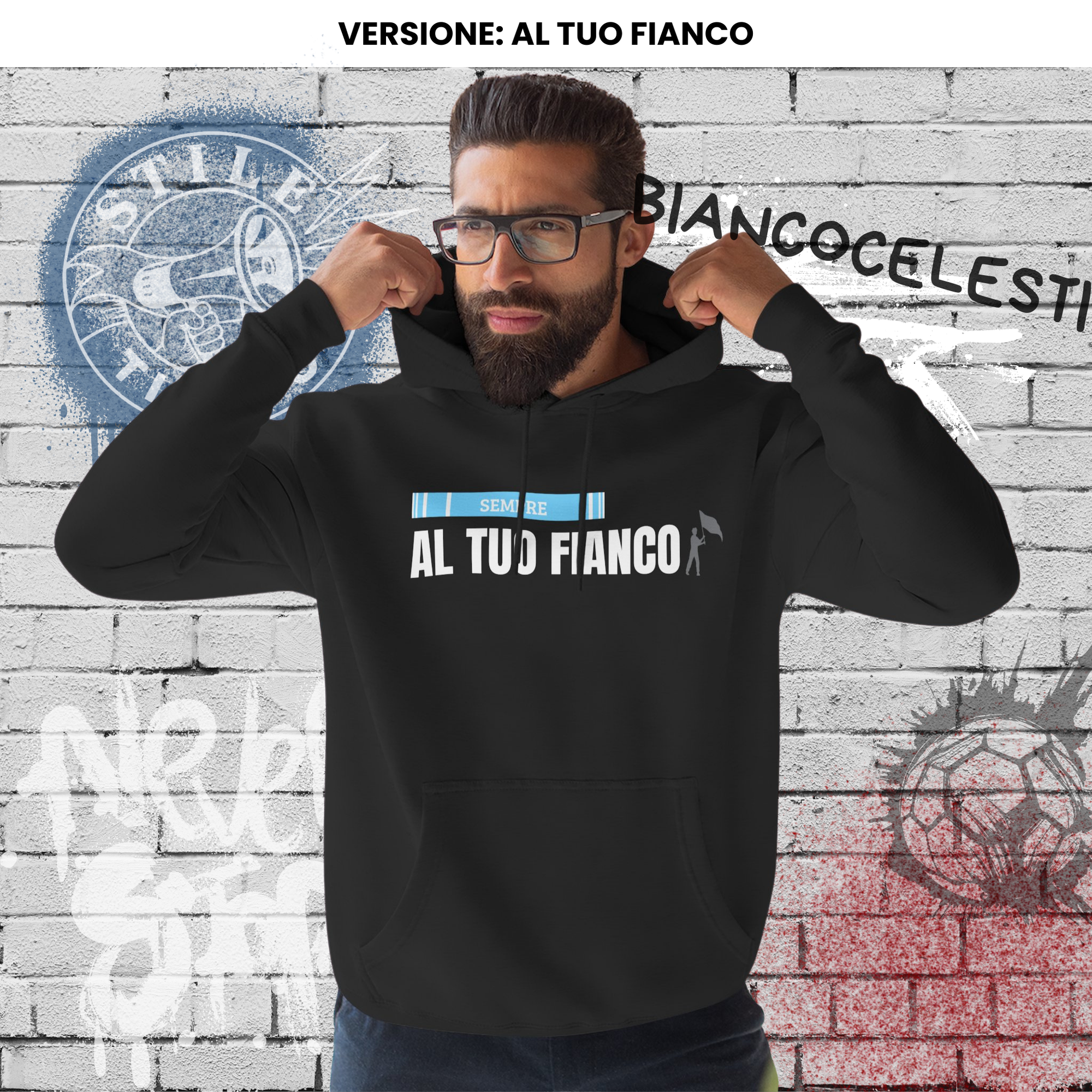 Felpa con cappuccio - Al Tuo Fianco