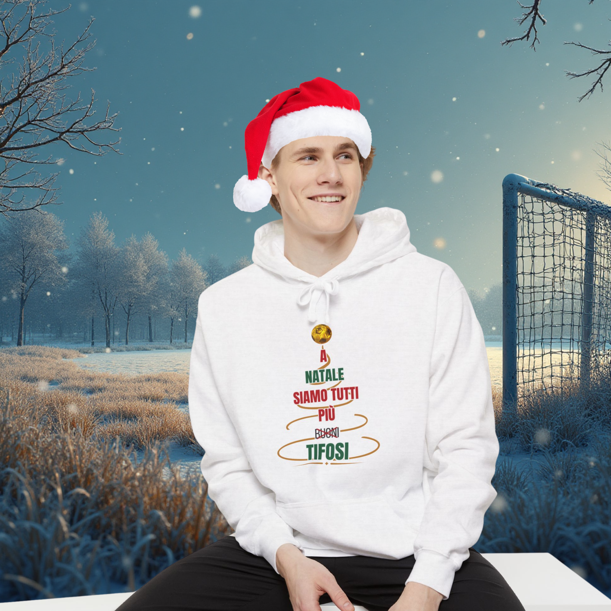 Felpa “A Natale siamo tutti più Tifosi” – Special Edition