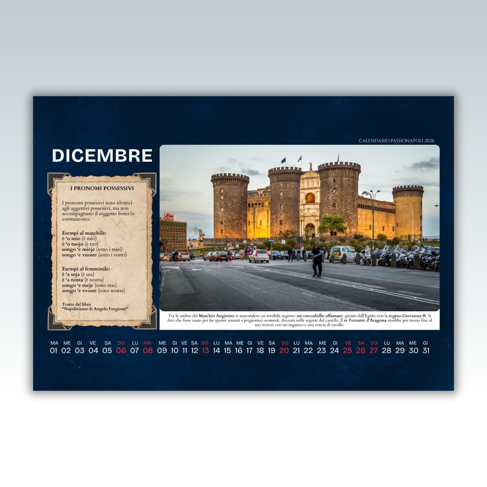 Calendario Passionapoli 2026