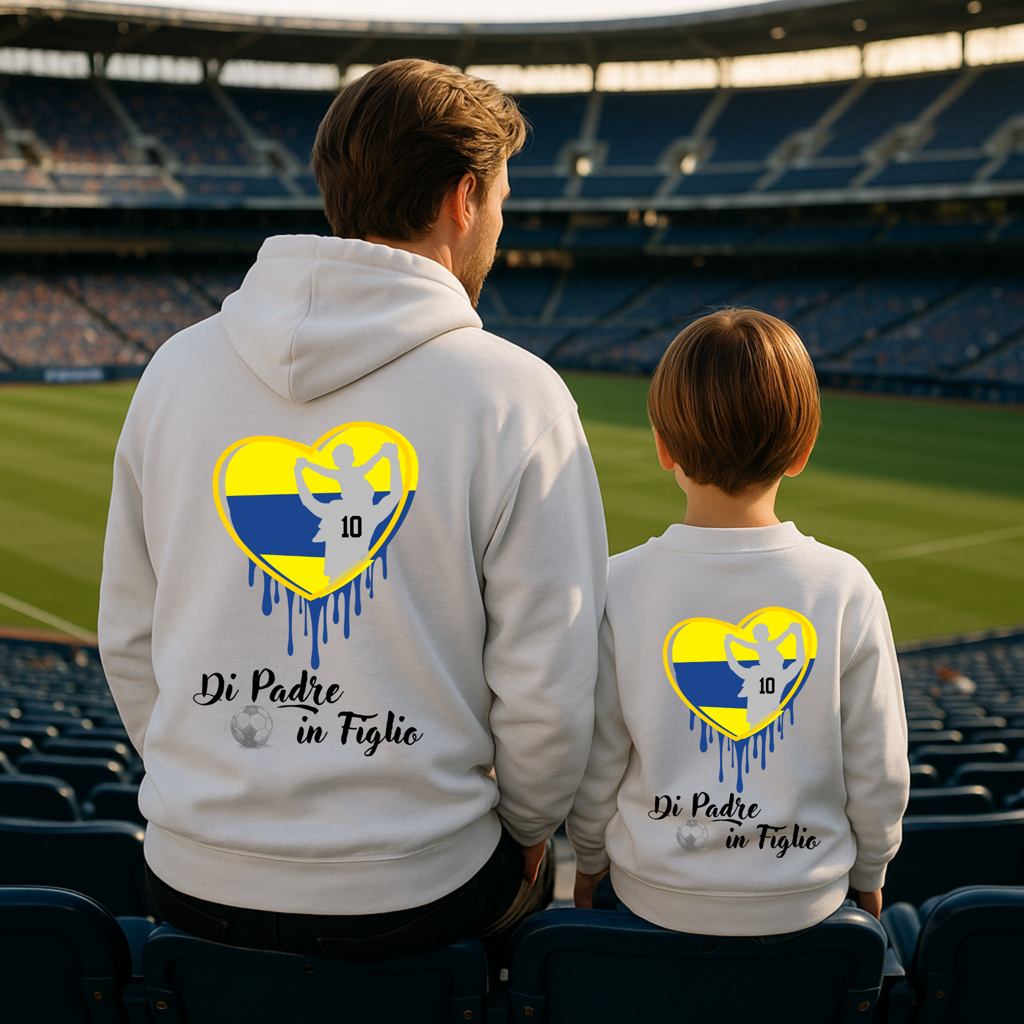 Felpa di Padre in Figlio