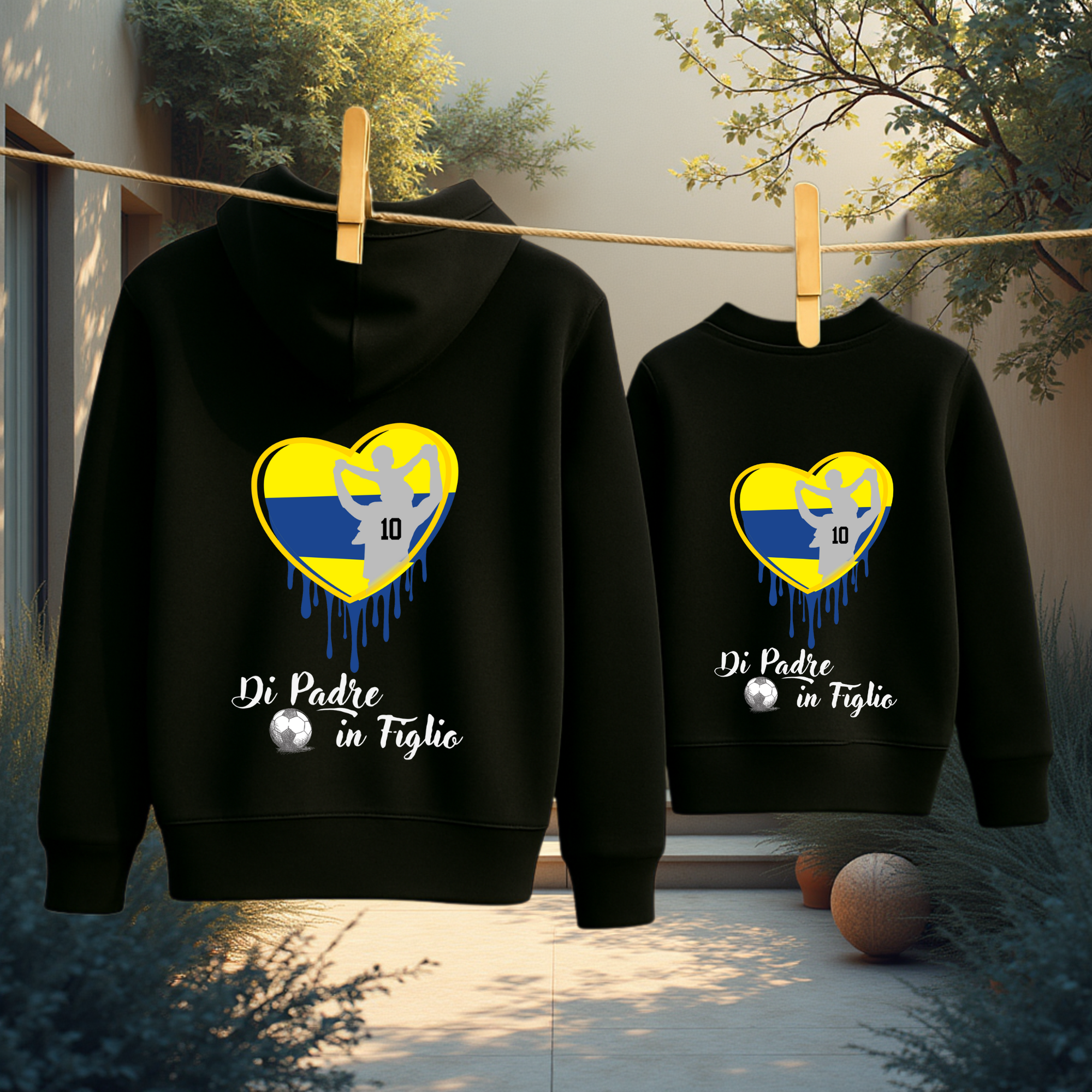 Felpa di Padre in Figlio