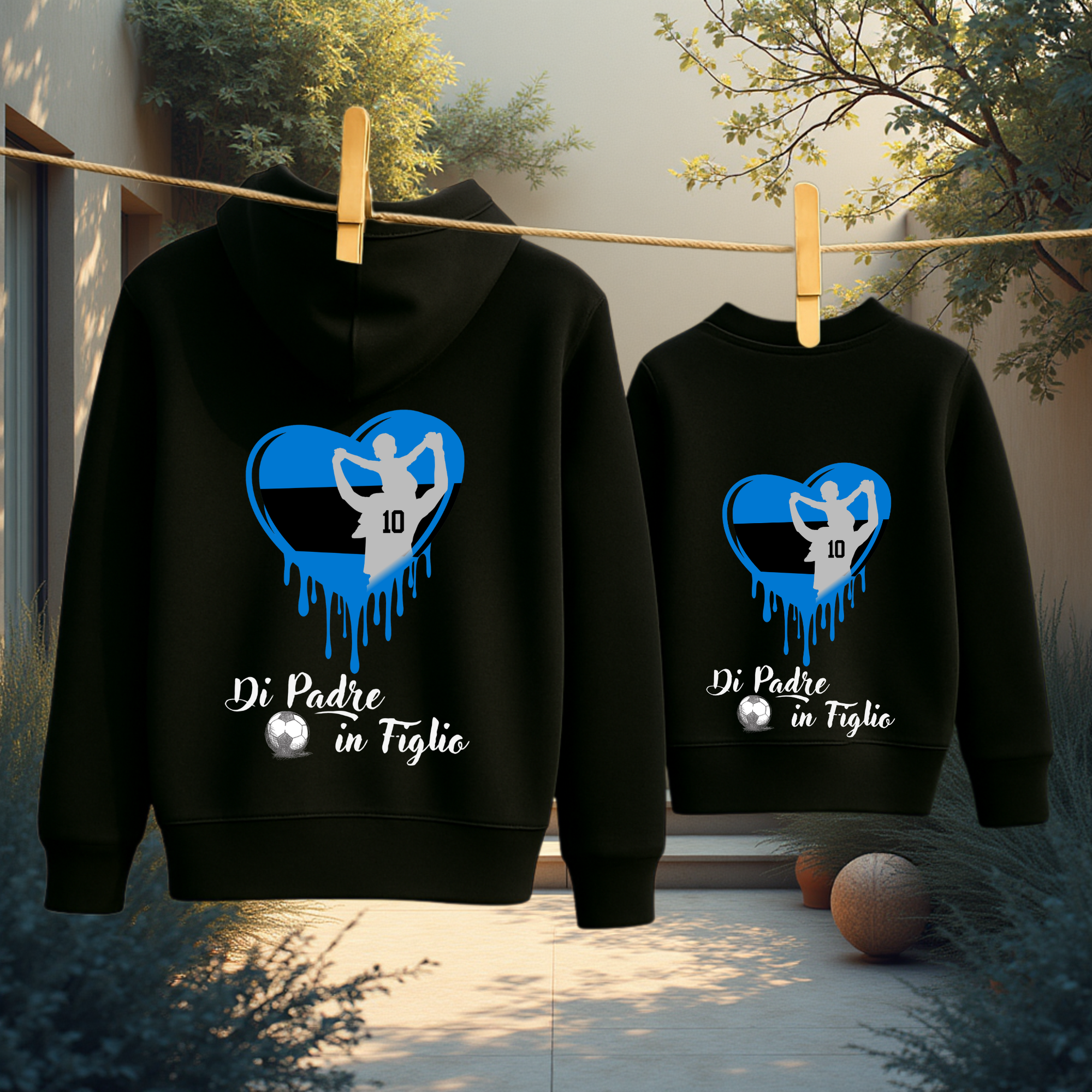 Felpa di Padre in Figlio