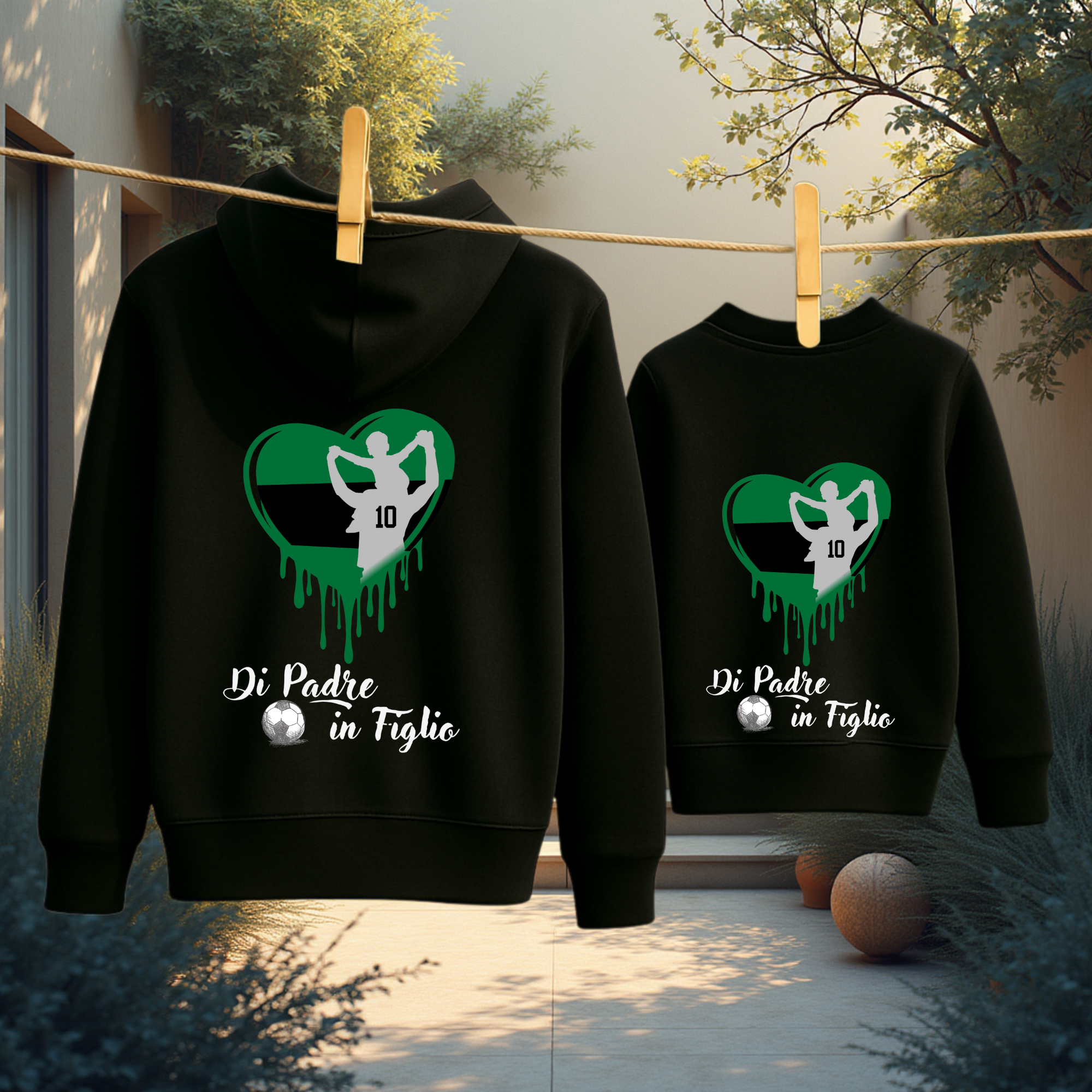 Felpa di Padre in Figlio