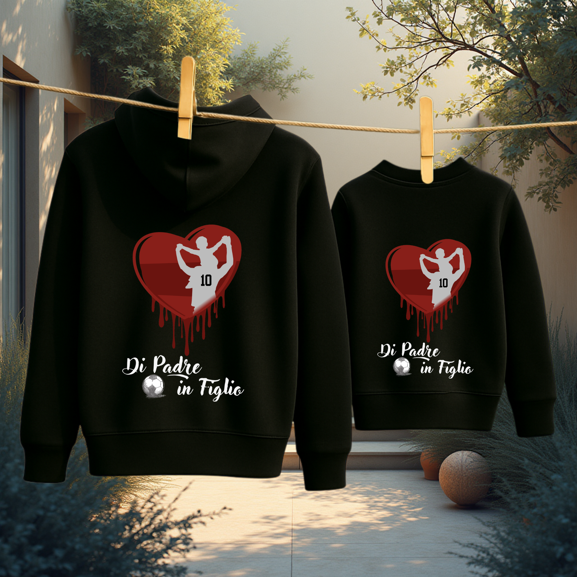 Felpa di Padre in Figlio