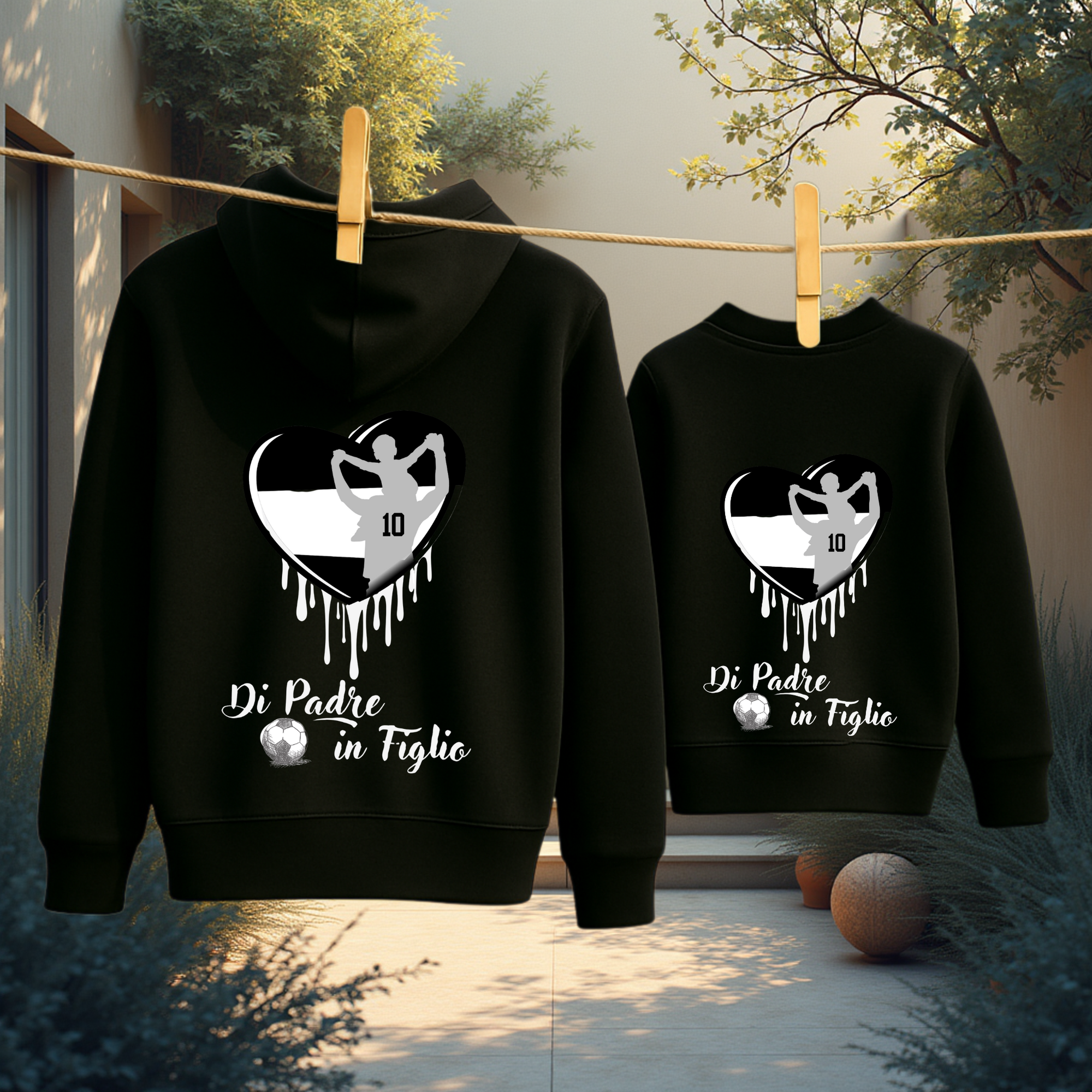 Felpa di Padre in Figlio