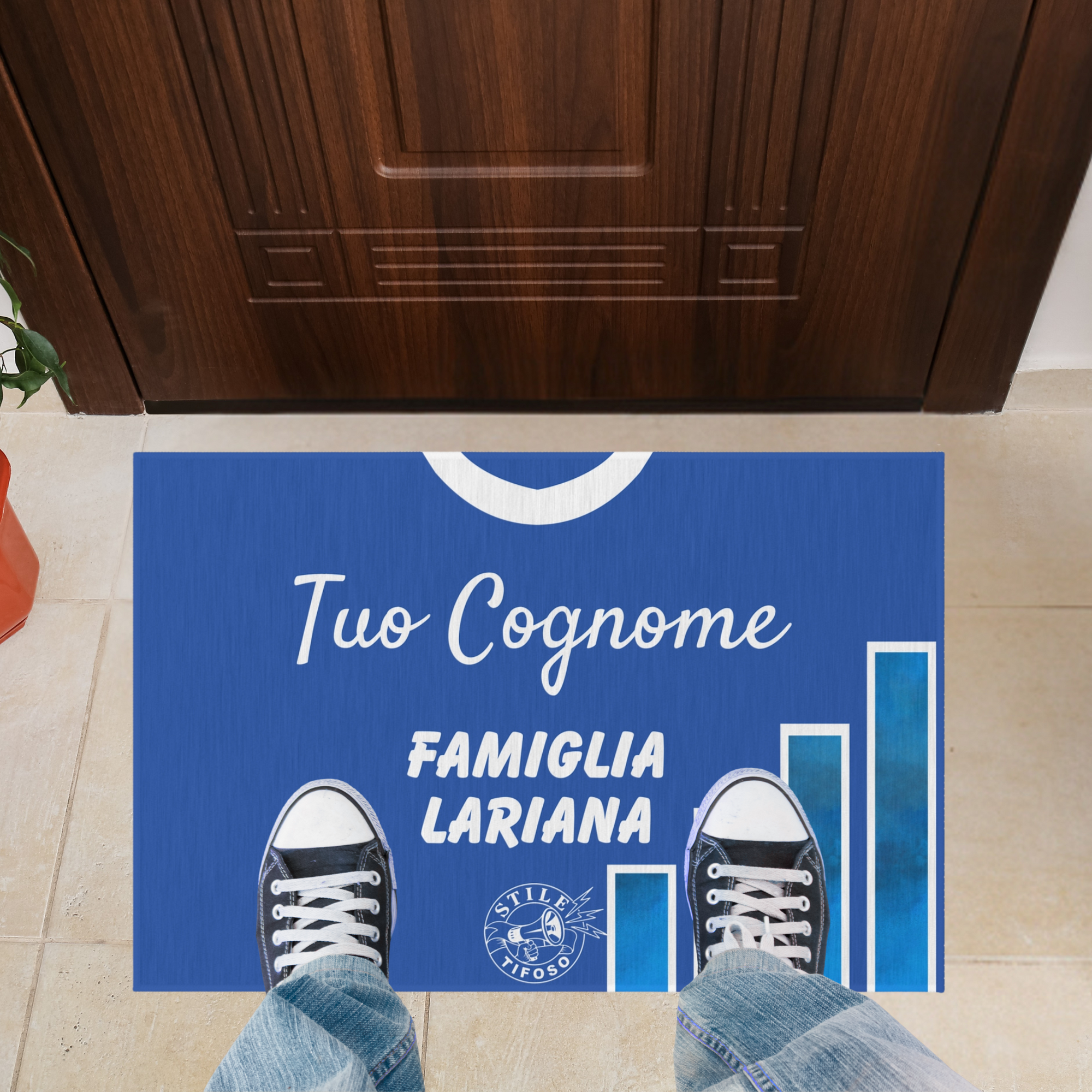 Zerbino personalizzato - Stile del Tifoso