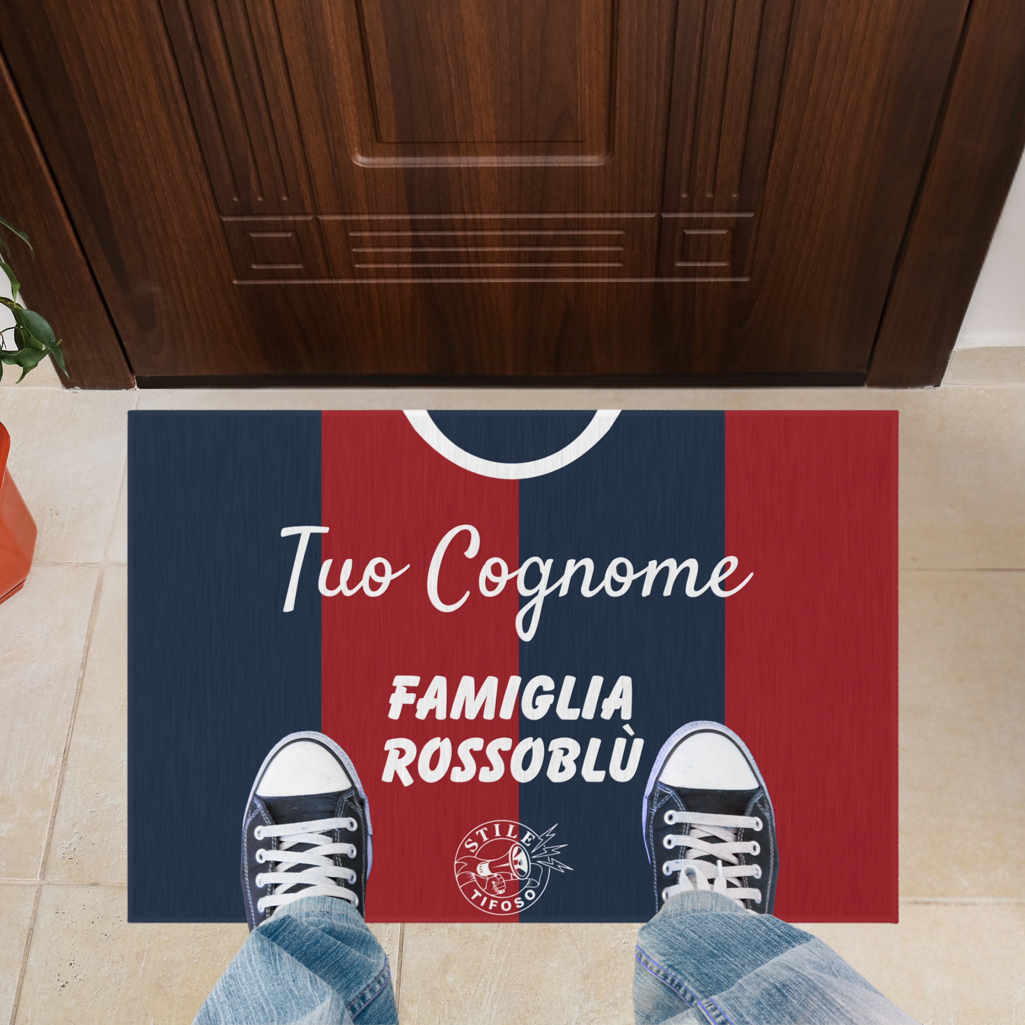 Zerbino personalizzato - Stile del Tifoso