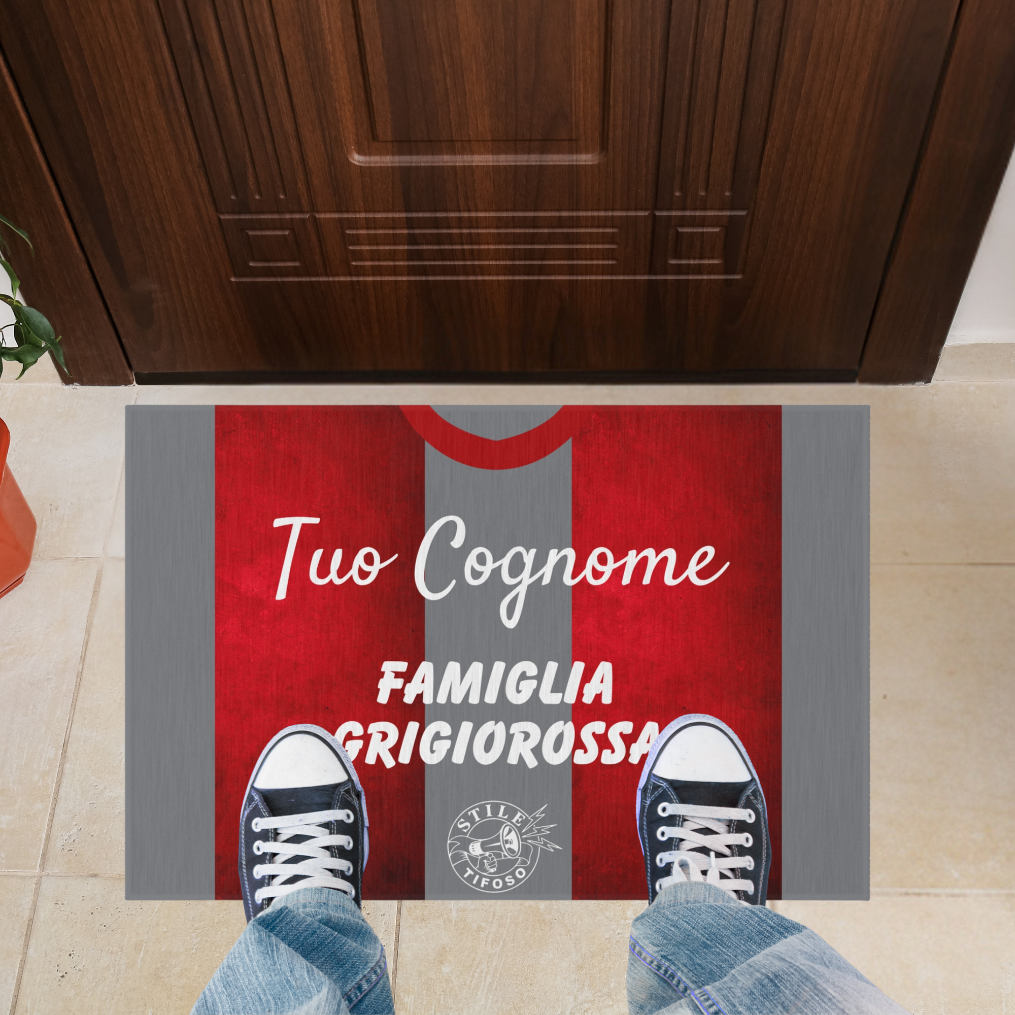 Zerbino personalizzato - Stile del Tifoso