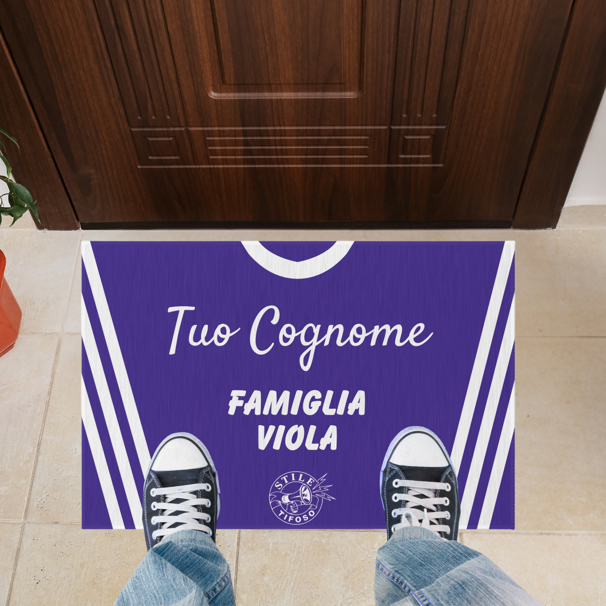 Zerbino personalizzato - Stile del Tifoso