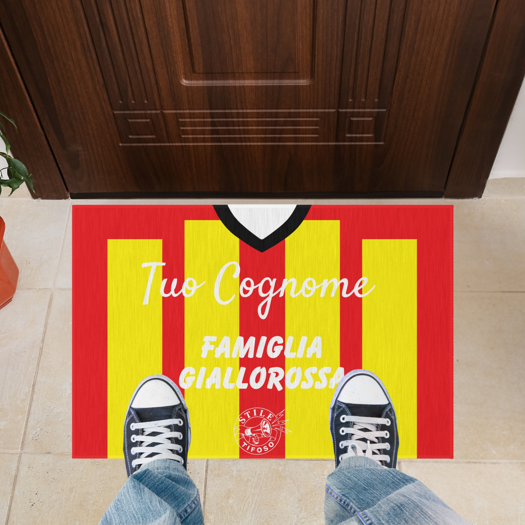 Zerbino personalizzato - Stile del Tifoso