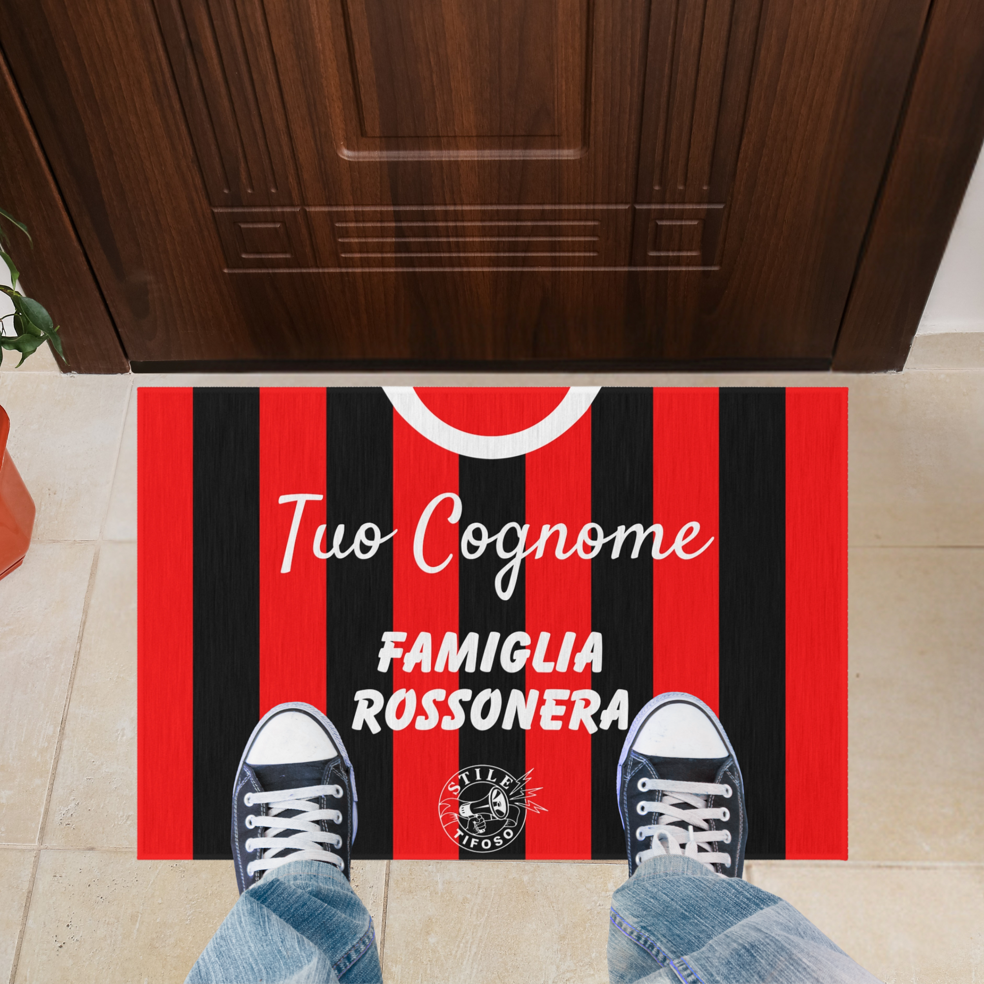 Zerbino personalizzato - Stile del Tifoso