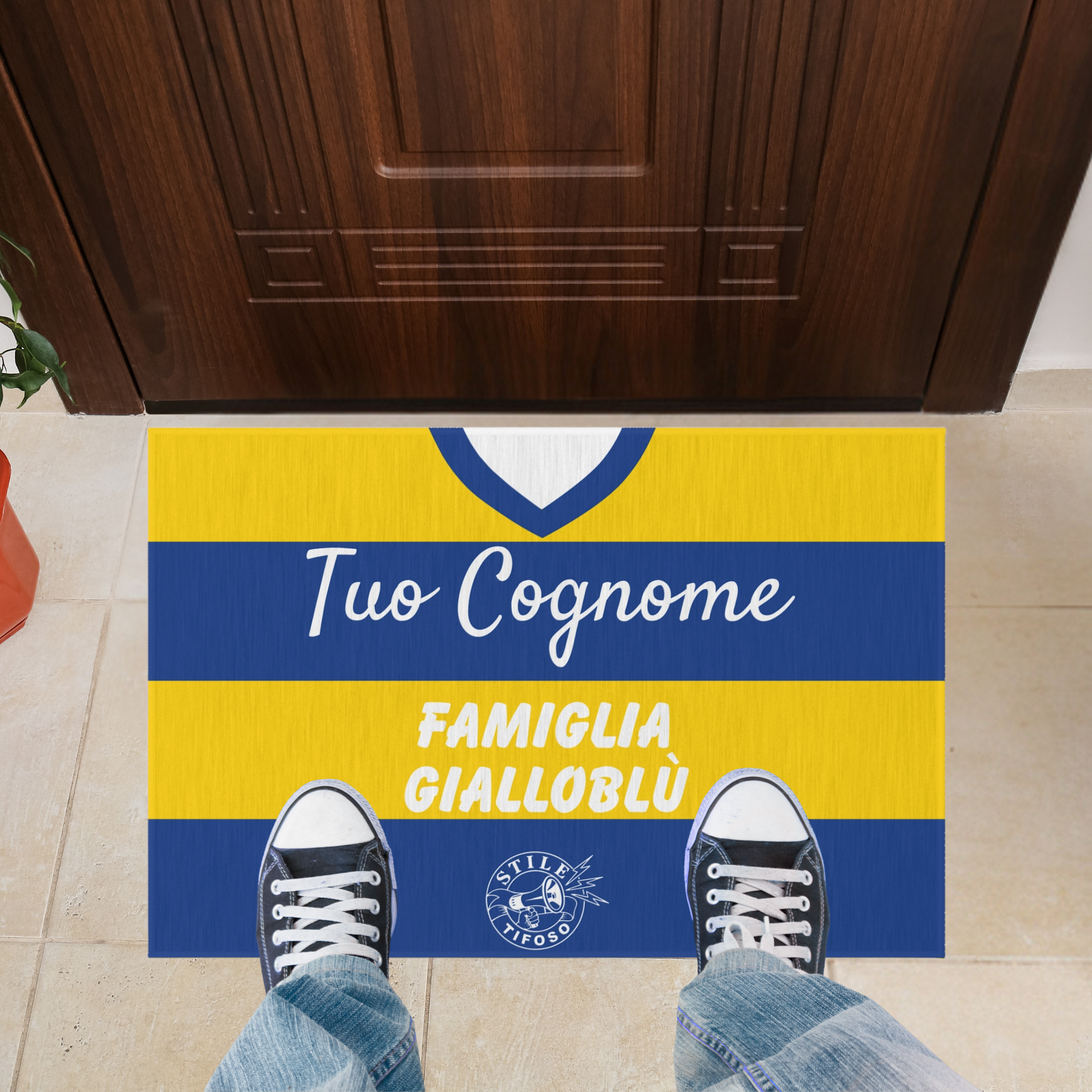 Zerbino personalizzato - Stile del Tifoso