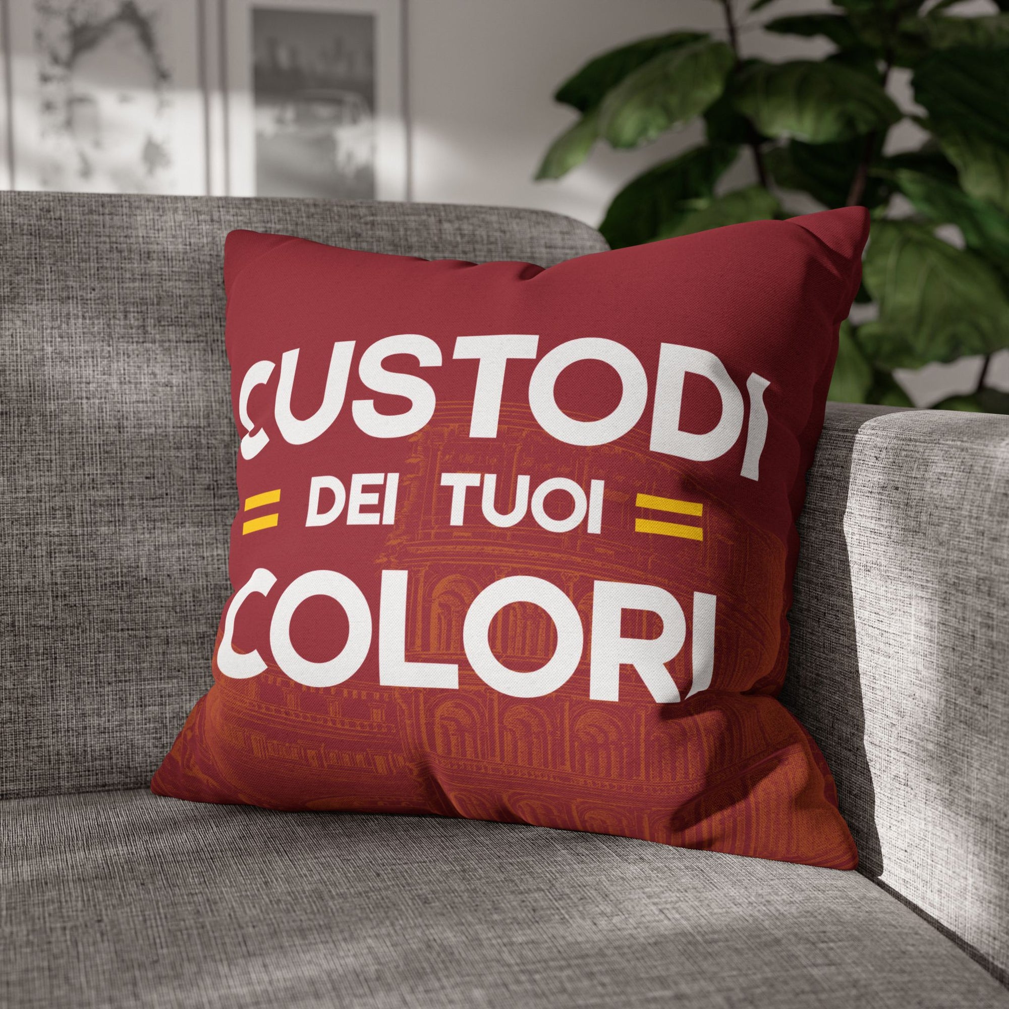Cuscino Stile Tifoso - Custodi dei tuoi colori